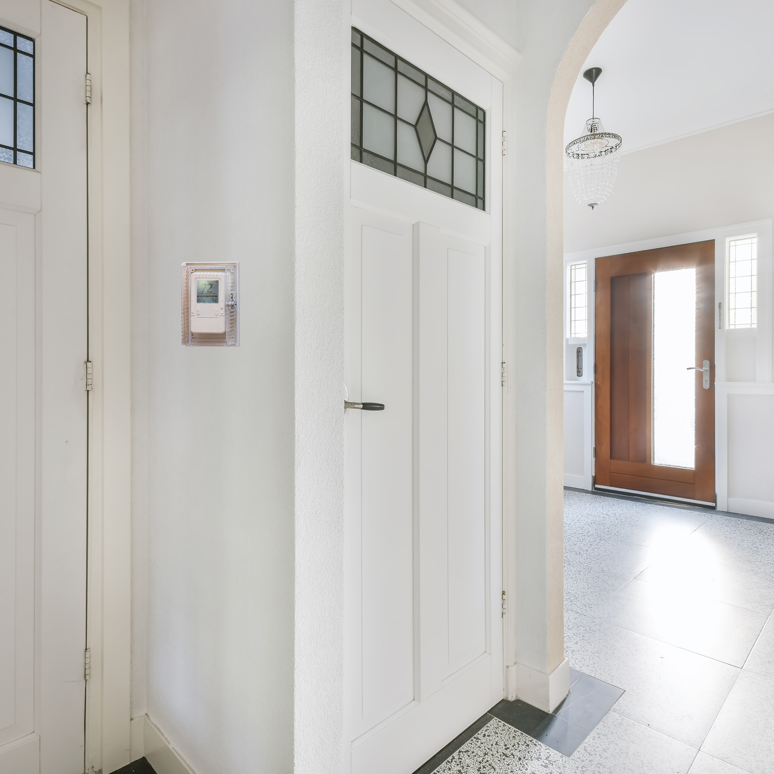 BISupply AC Thermostat Cover with Lock AC Thermostat Lock Box Cover