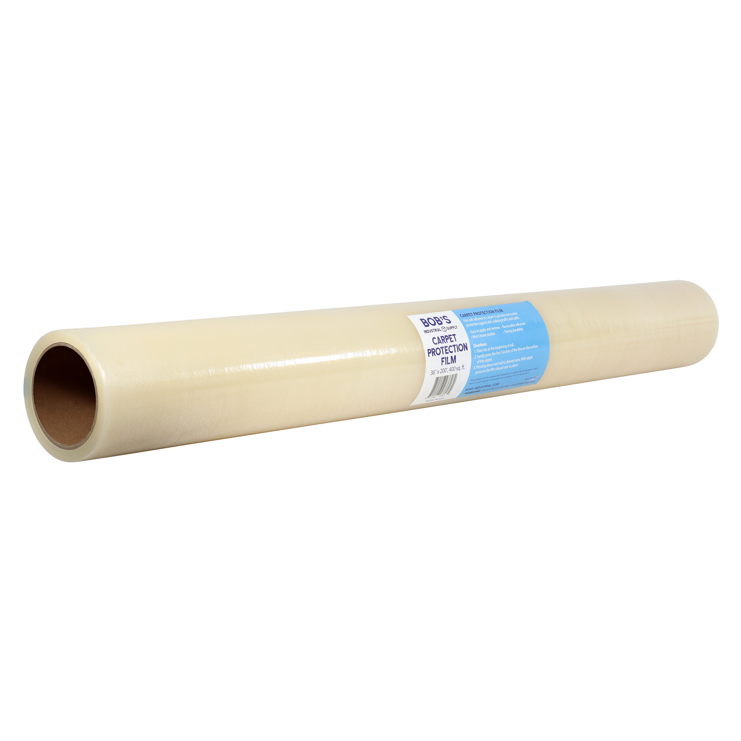 BISupply Plastic Carpet Protector Film 200’ Ft Plastic Carpet