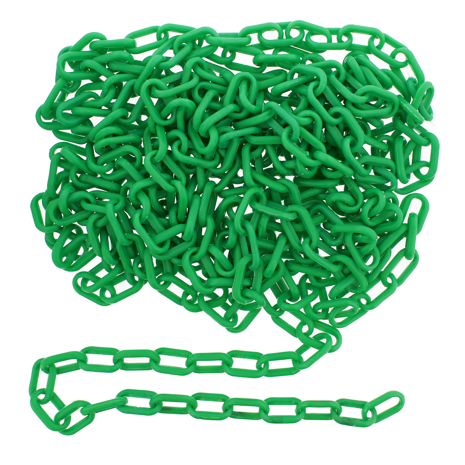 BISupply Plastic Chain Links Crowd Control Halloween Chain Green 25