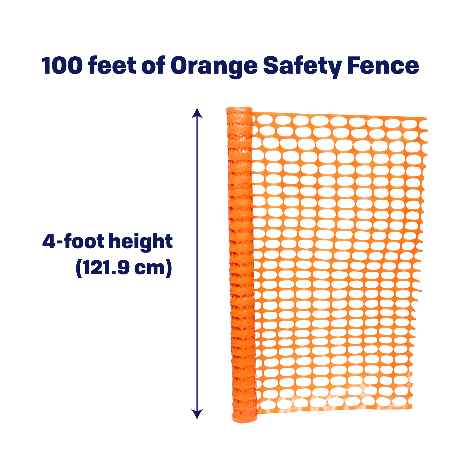 BISupply 4 FT Safety Fence Plastic Fencing Roll, Temporary Fencing eBay