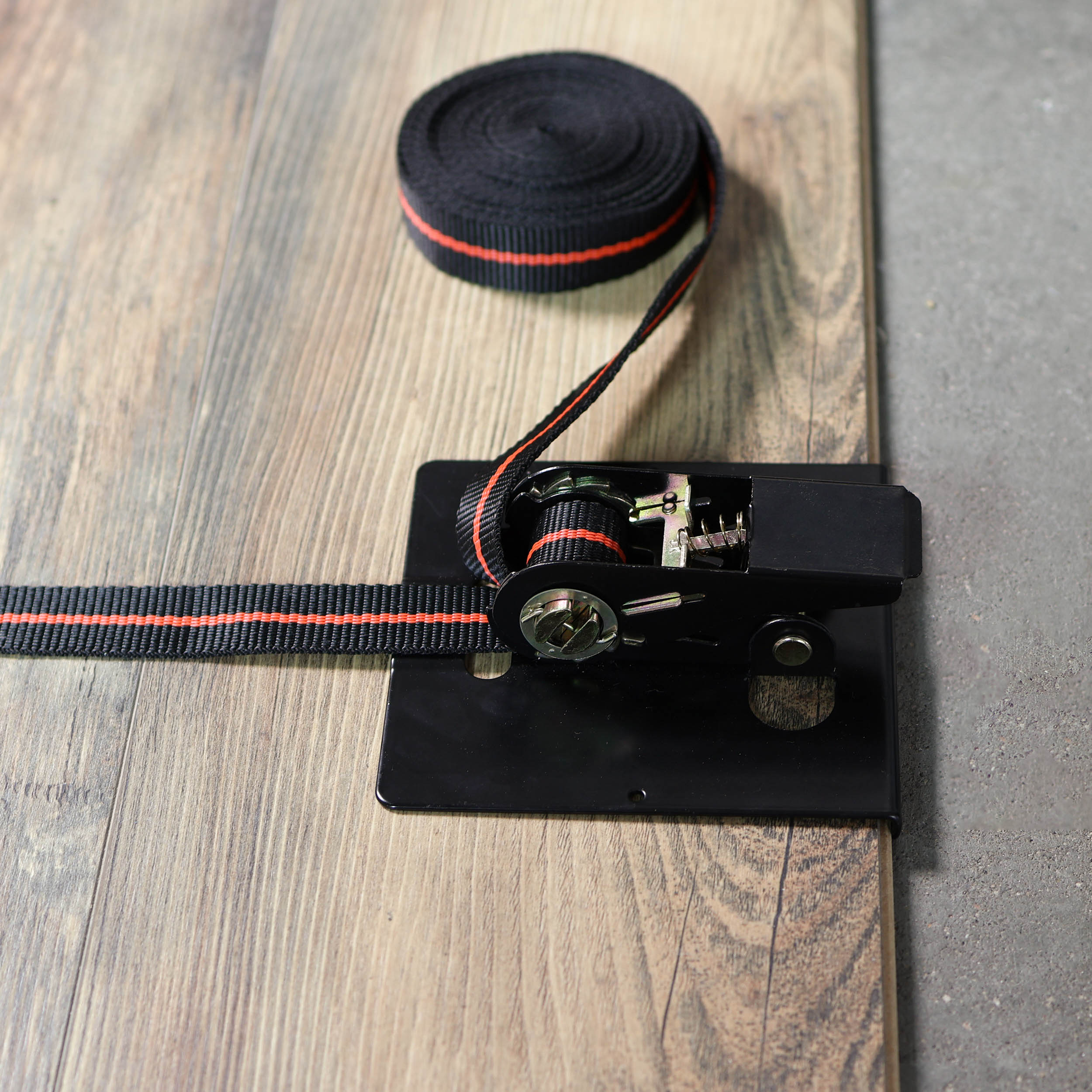 DCT Flooring Strap Clamp Flooring and Clamping Ratchet Tie Down Strap