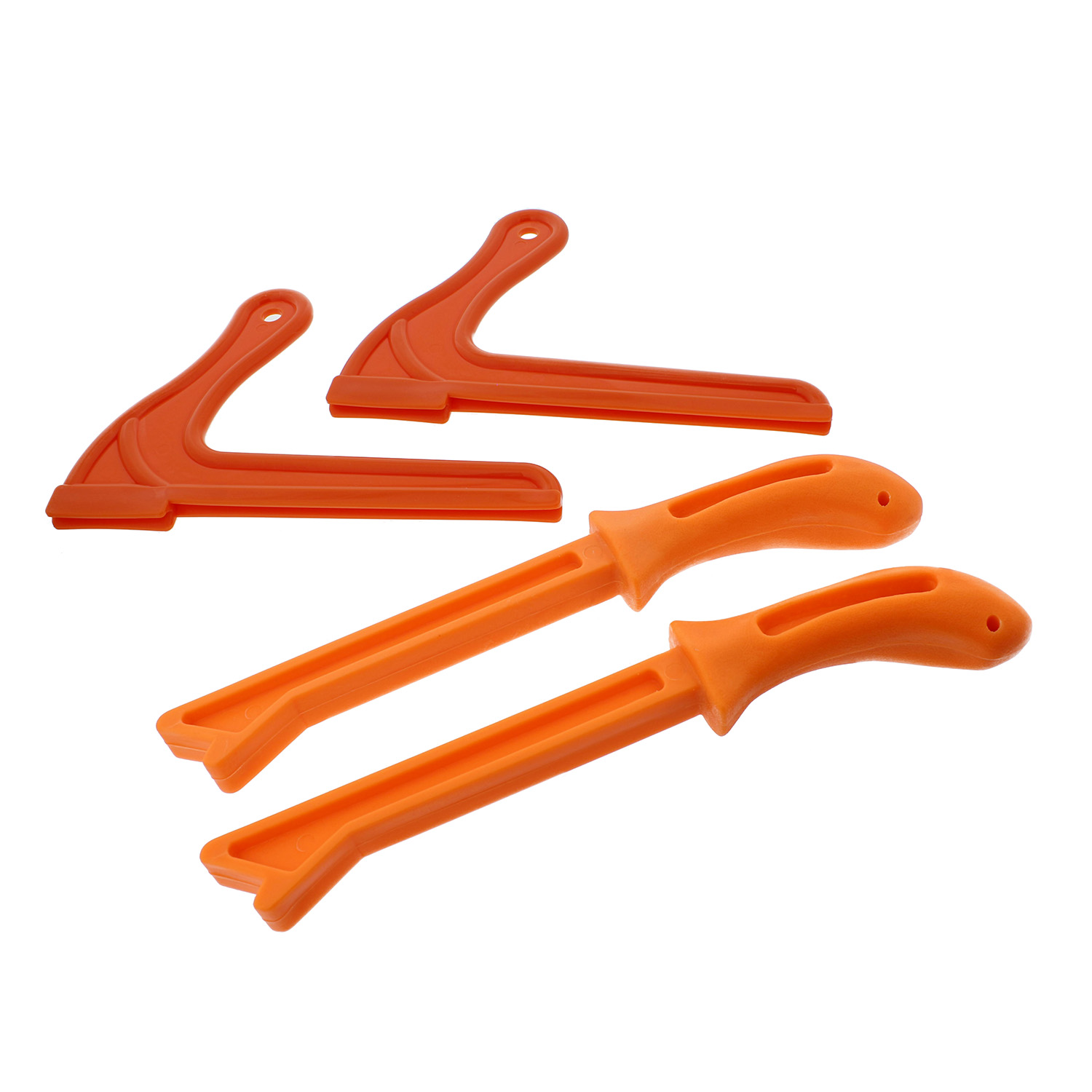 DCT 4 Pack Safety Push Sticks Straight Push Blocks and V Style Push