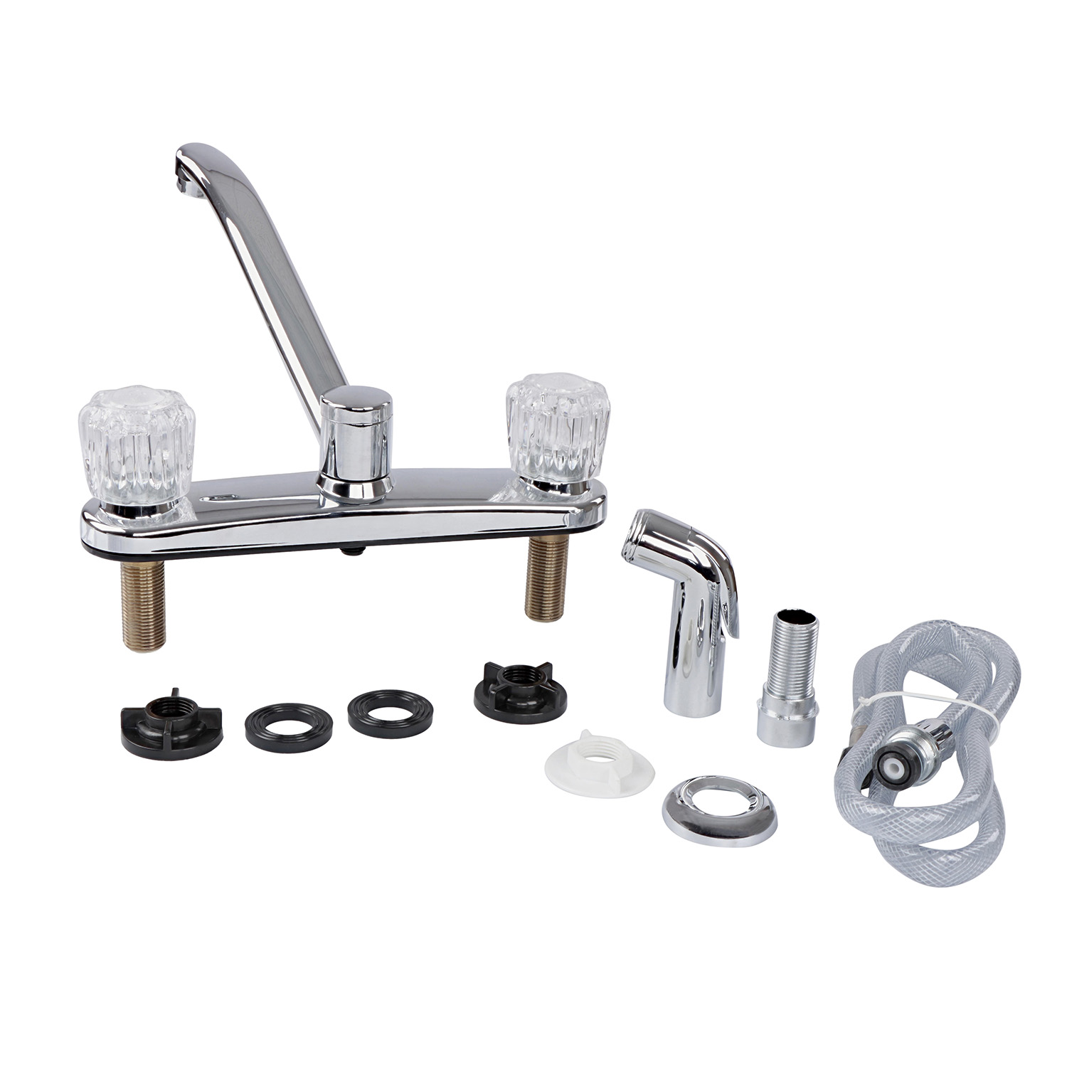Empire Faucets Plastic Replacement RV Faucet with Sprayer ...
