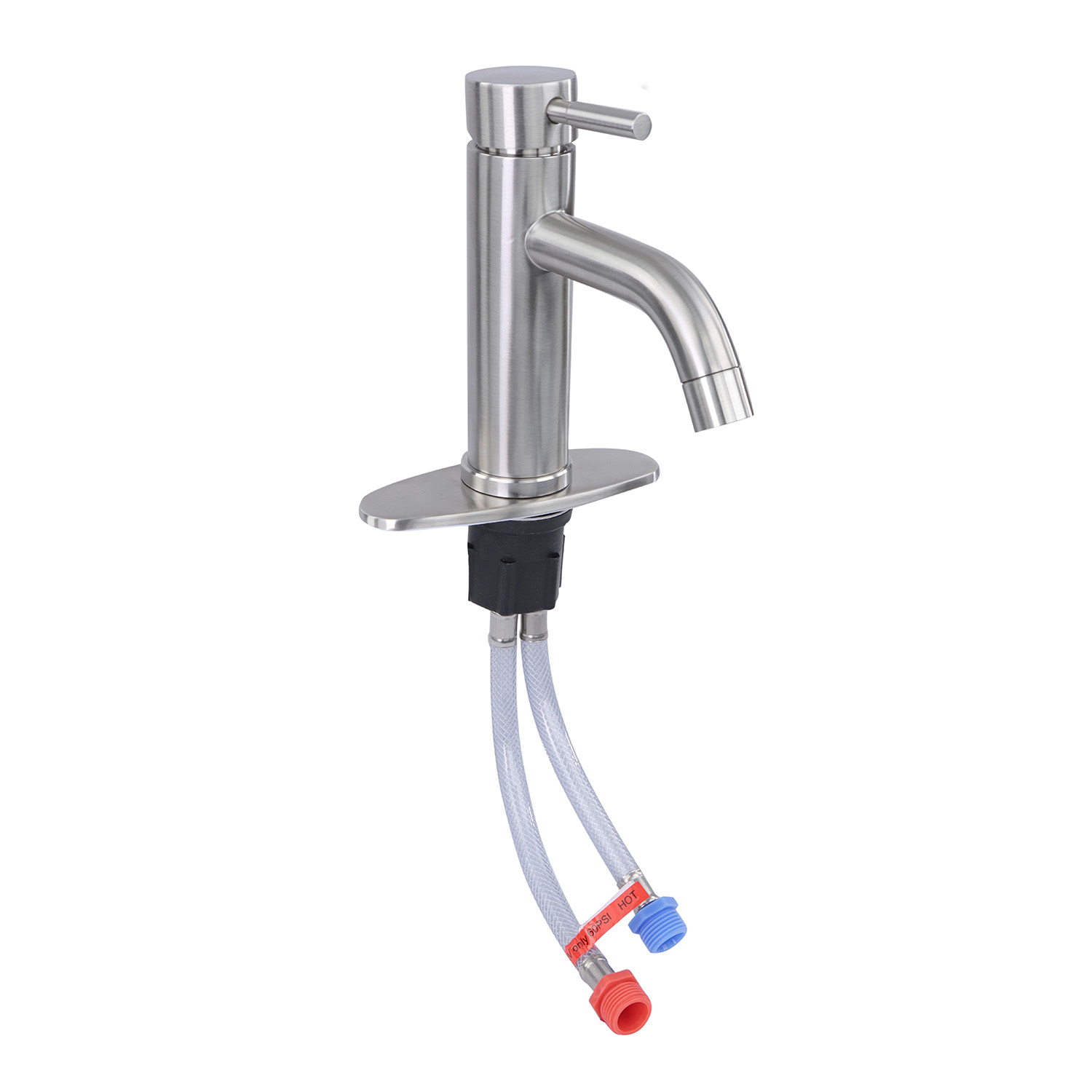 Empire Faucets RV Bathroom Faucet Vessel Sink Faucet Brushed Nickel 6.