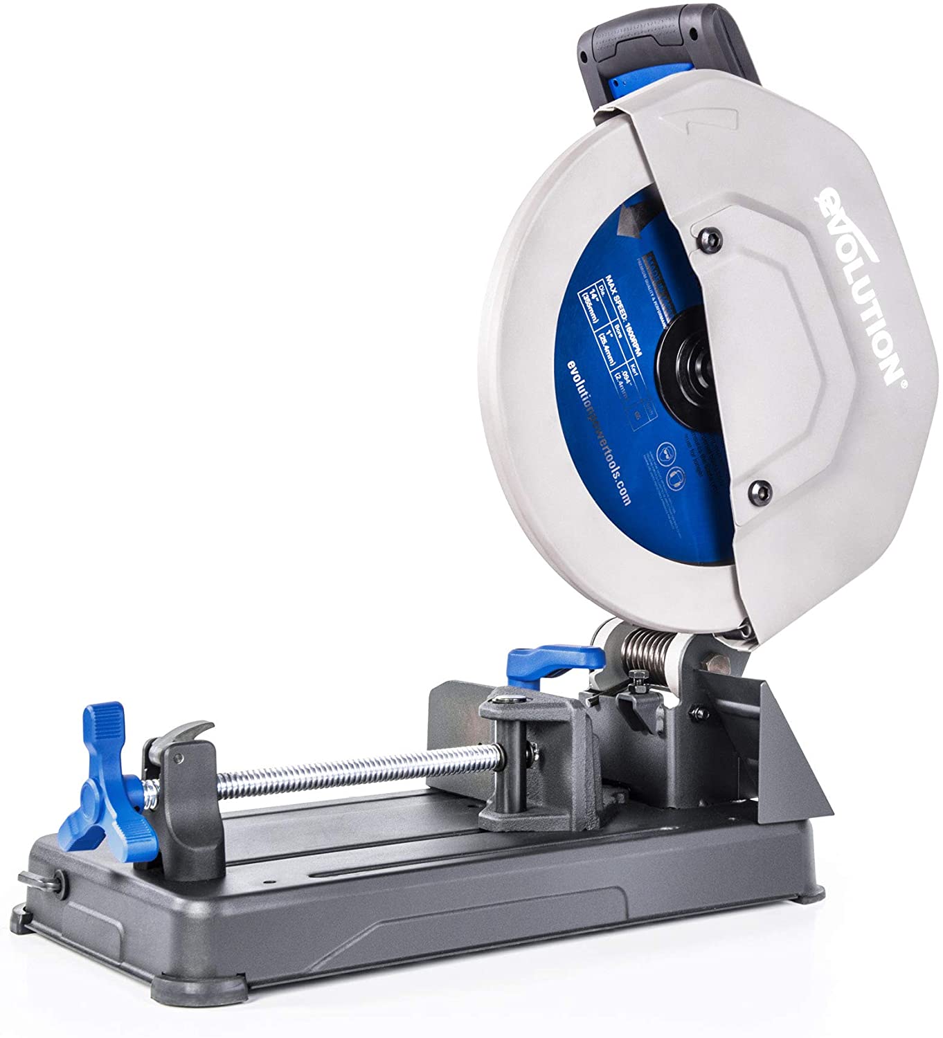 Evolution S355CPSL Heavy Duty 14 In Metal Cutting Chop Saw W/ Blade, Miter Saw eBay