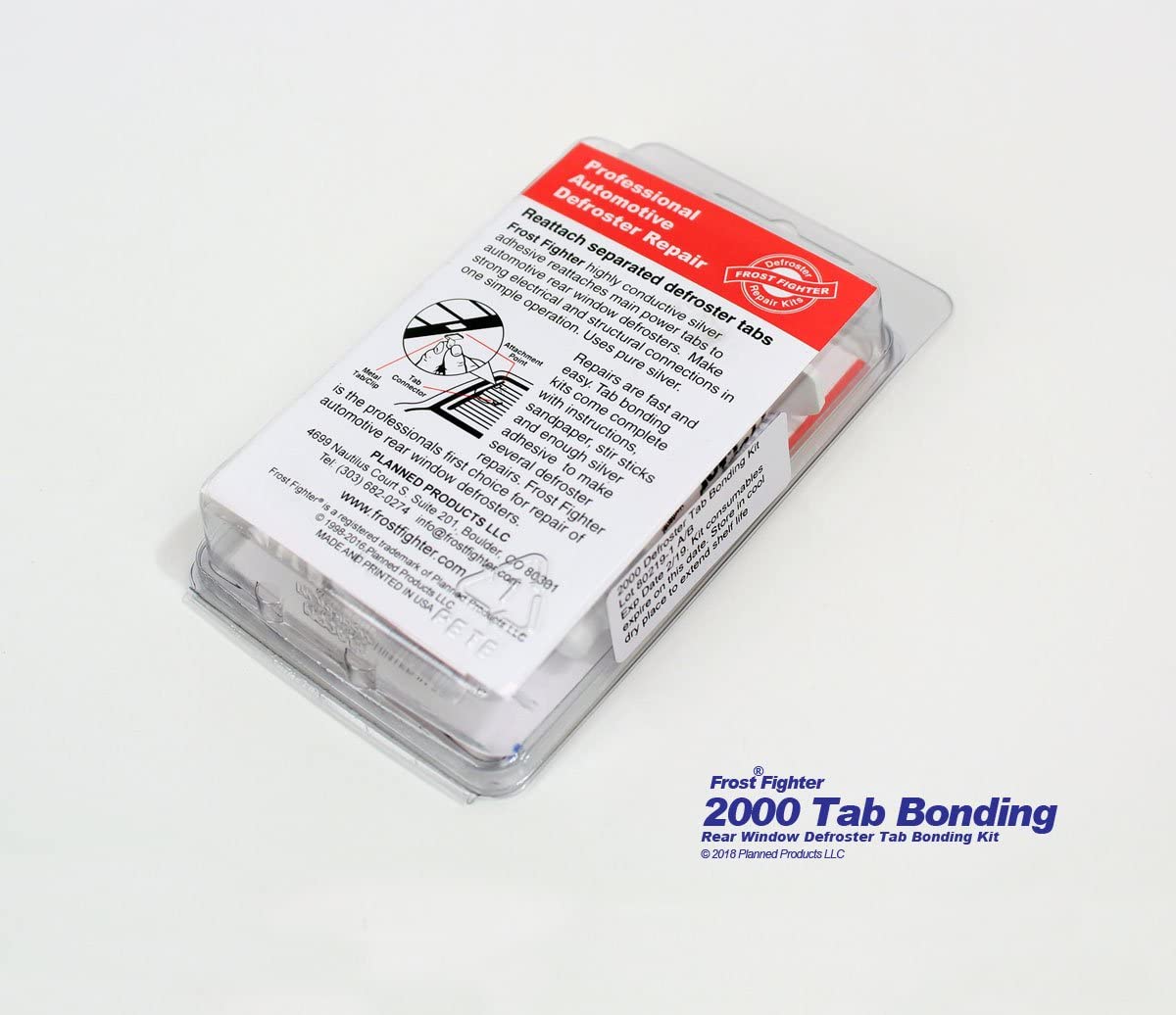 Rear Window Defroster/Defogger Tab Bonding Repair Kit 2000 by Frost