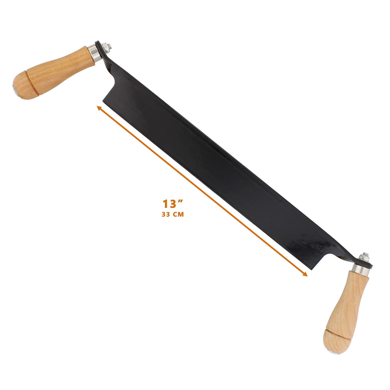 Felled Draw Shave Knife 13 IN Straight Draw Knife Straight