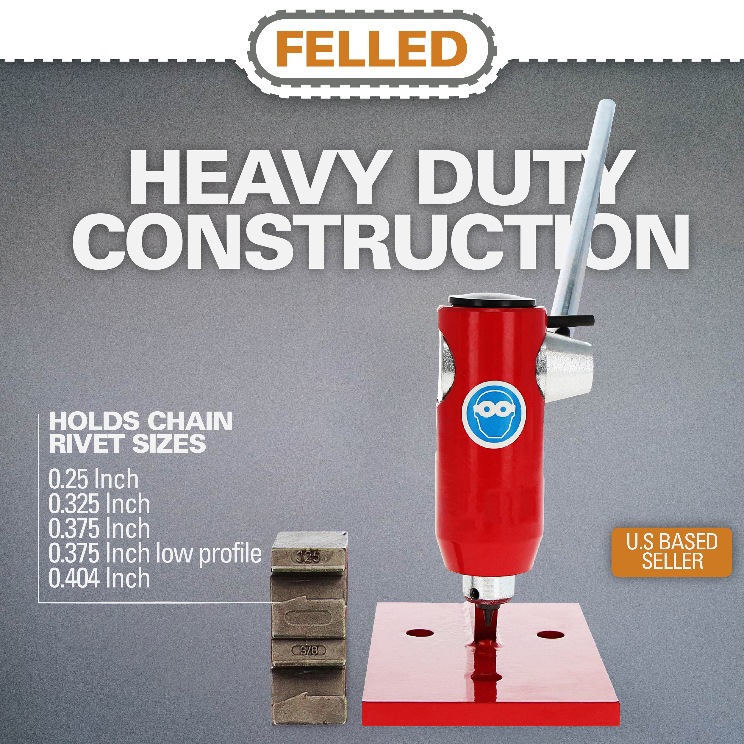 Felled Chainsaw Chain Breaker Workbench Chainsaw Rivet Removal Tool