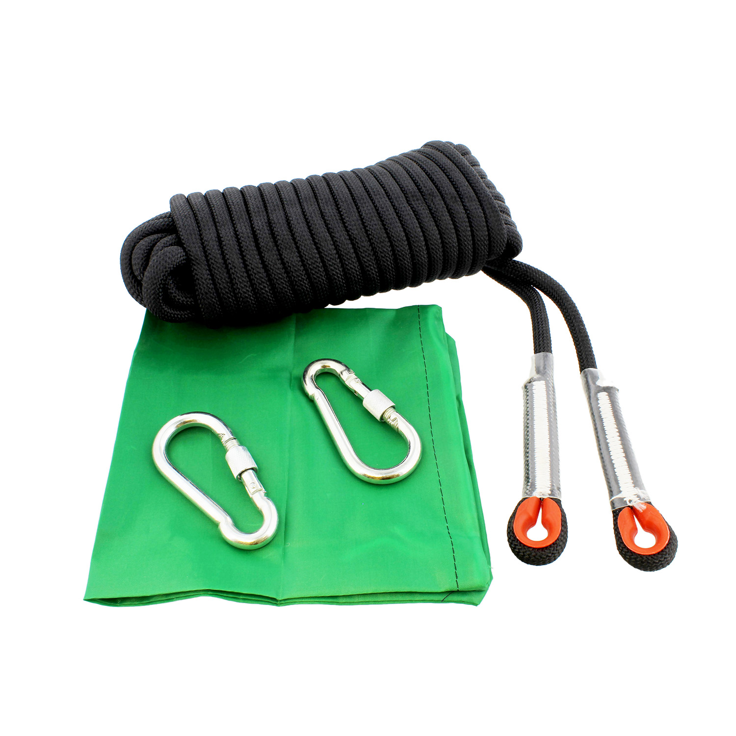 Climbing Rope Static Rappelling Rope with Carabiner 10MM Rope eBay