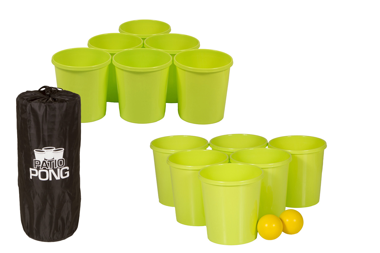 Patio Pong Giant Outdoor Yard Beer Pong Set eBay