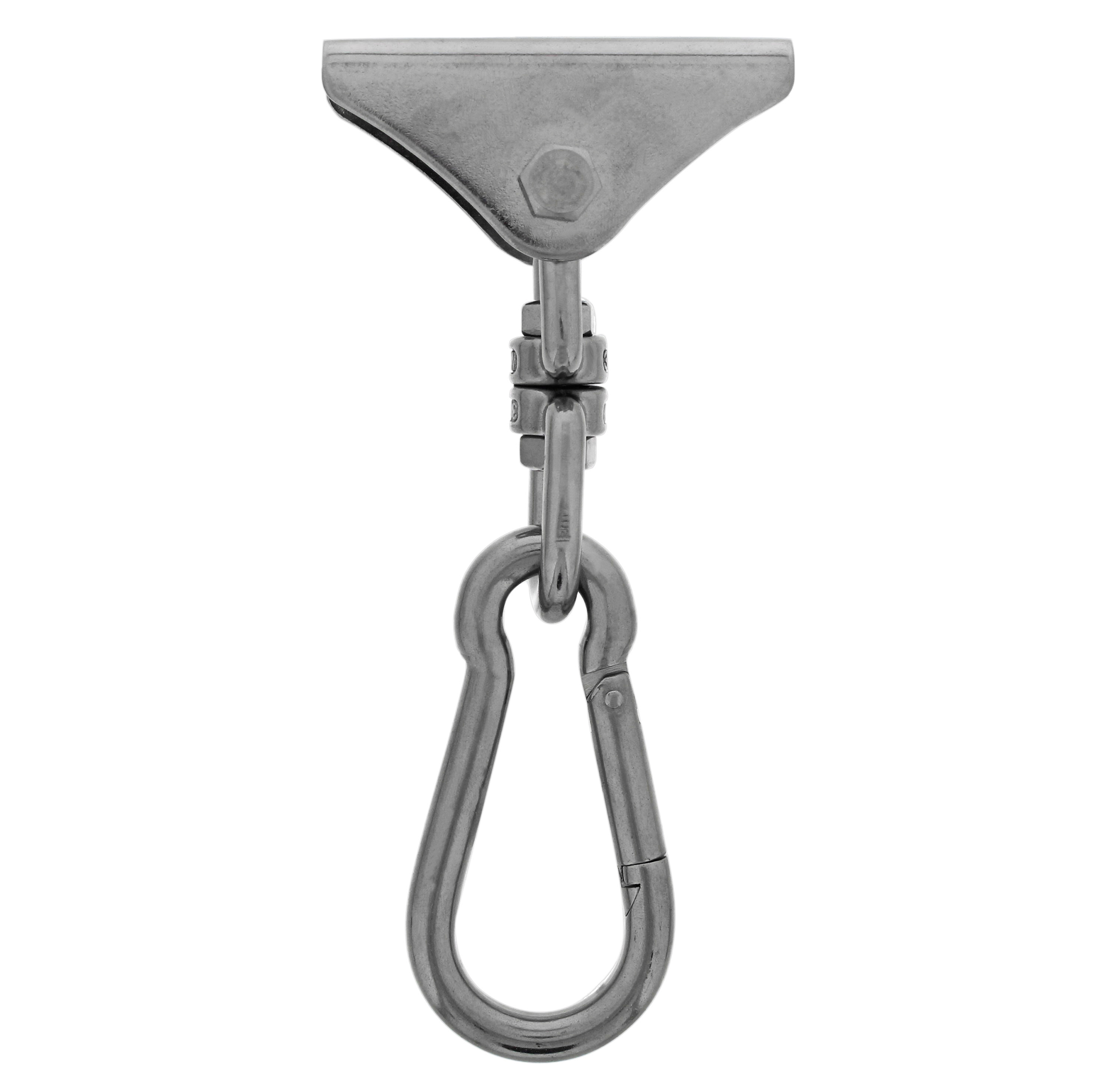 Get Out! Tire Swing Swivel Hanger 0.5 Ton Carabiner Spinner Hardware