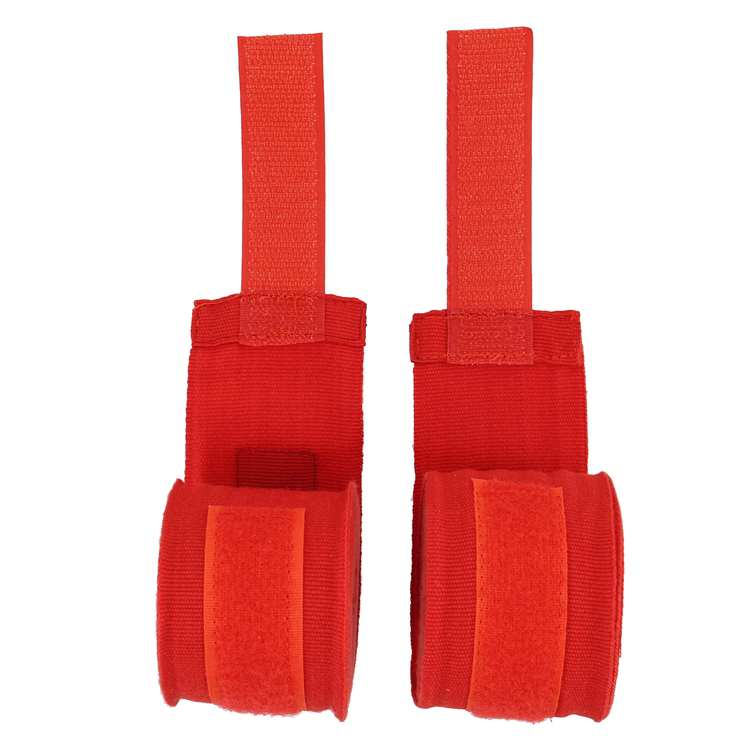 Get Out! Boxing Wraps Pair Red 180in Support Wrist Wraps for Fitness