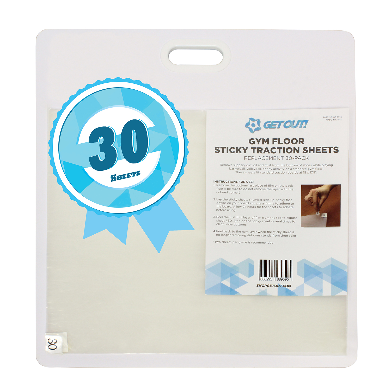 Adhesive Sheets Traction Pad Sticky Mat Basketball Shoe Sheet 30Pack eBay