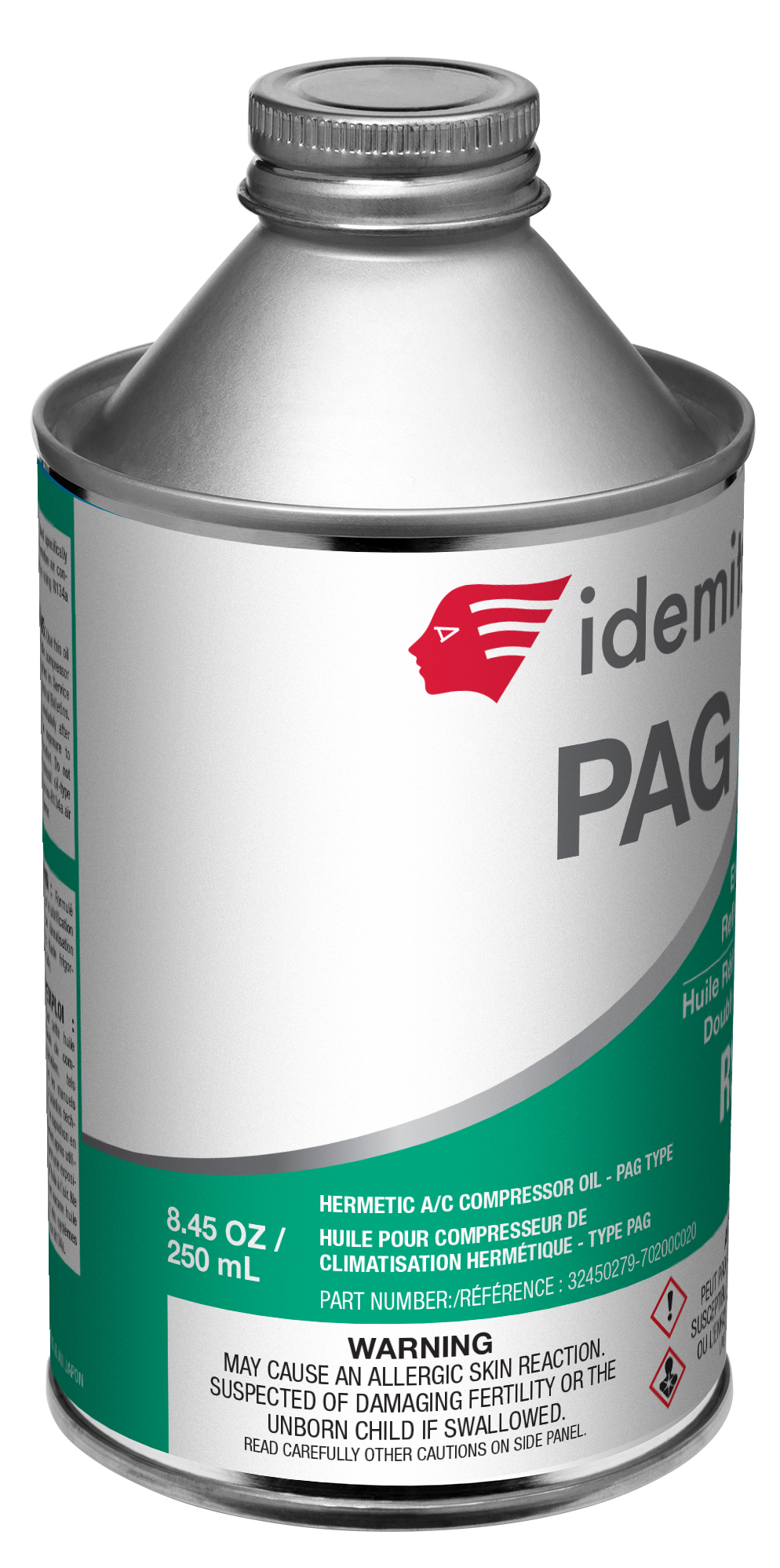 Idemitsu Hermetic Oil, 6pk - 8oz AC Compressor PAG Oil for R134a