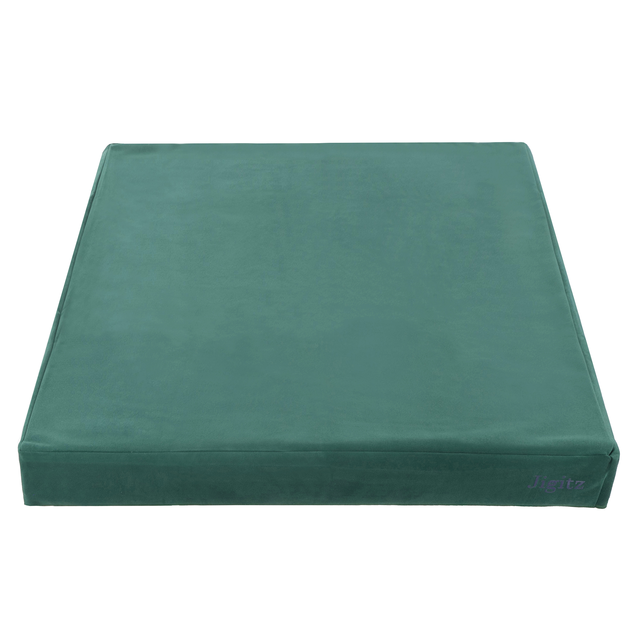 Jigitz Fitted Game Table Cover Green Poker Felt Table Cover 36in x