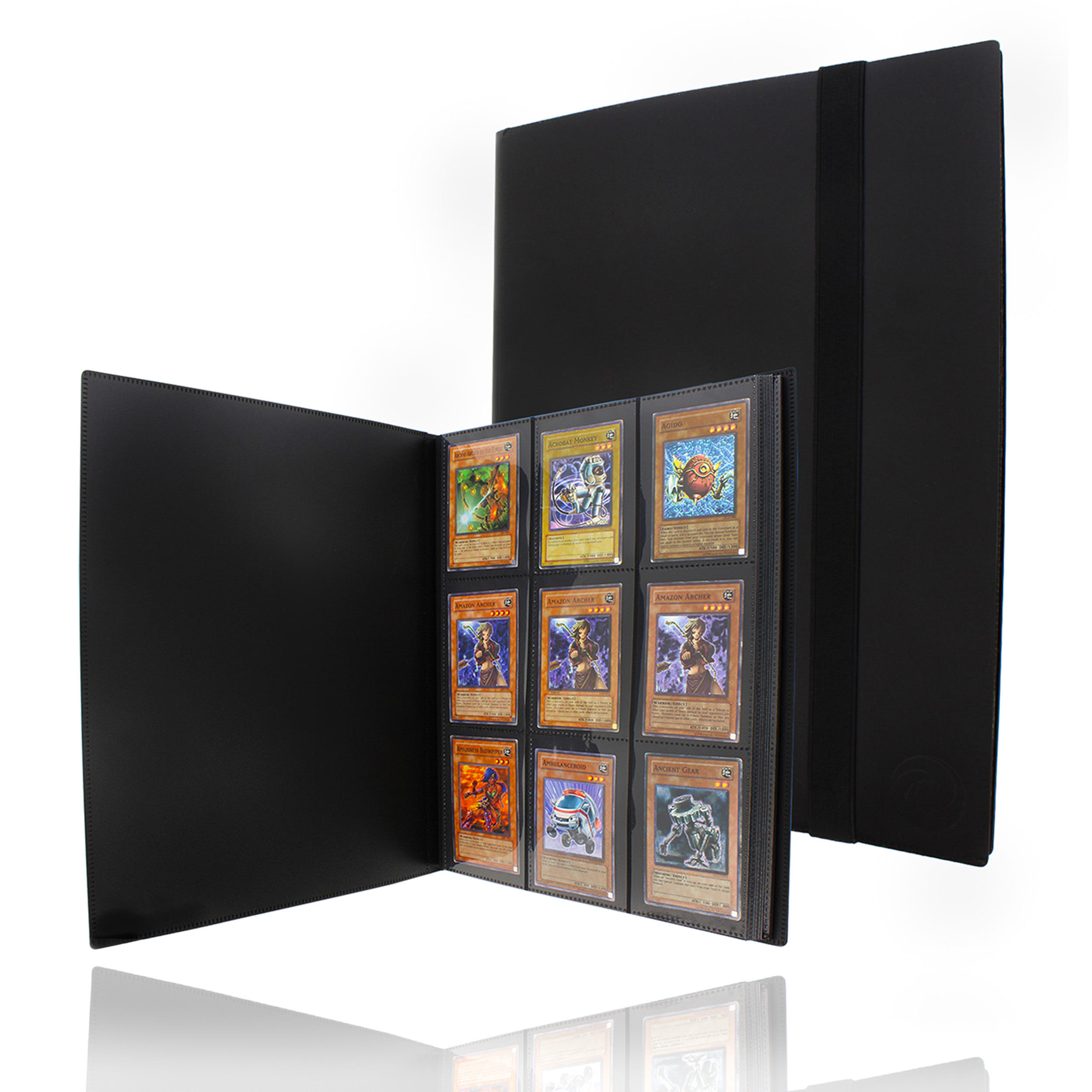 Jigitz Trading Card Binder with Sleeves - 20 Page Portable Collectible Card  Book | eBay