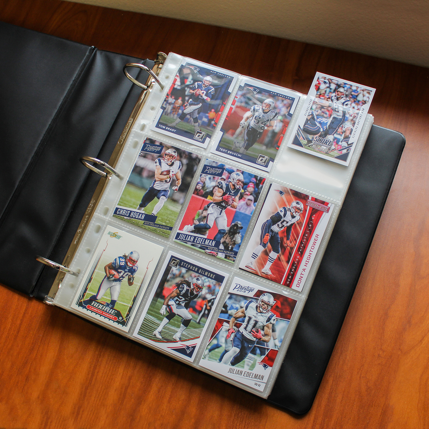hard sleeve card binder