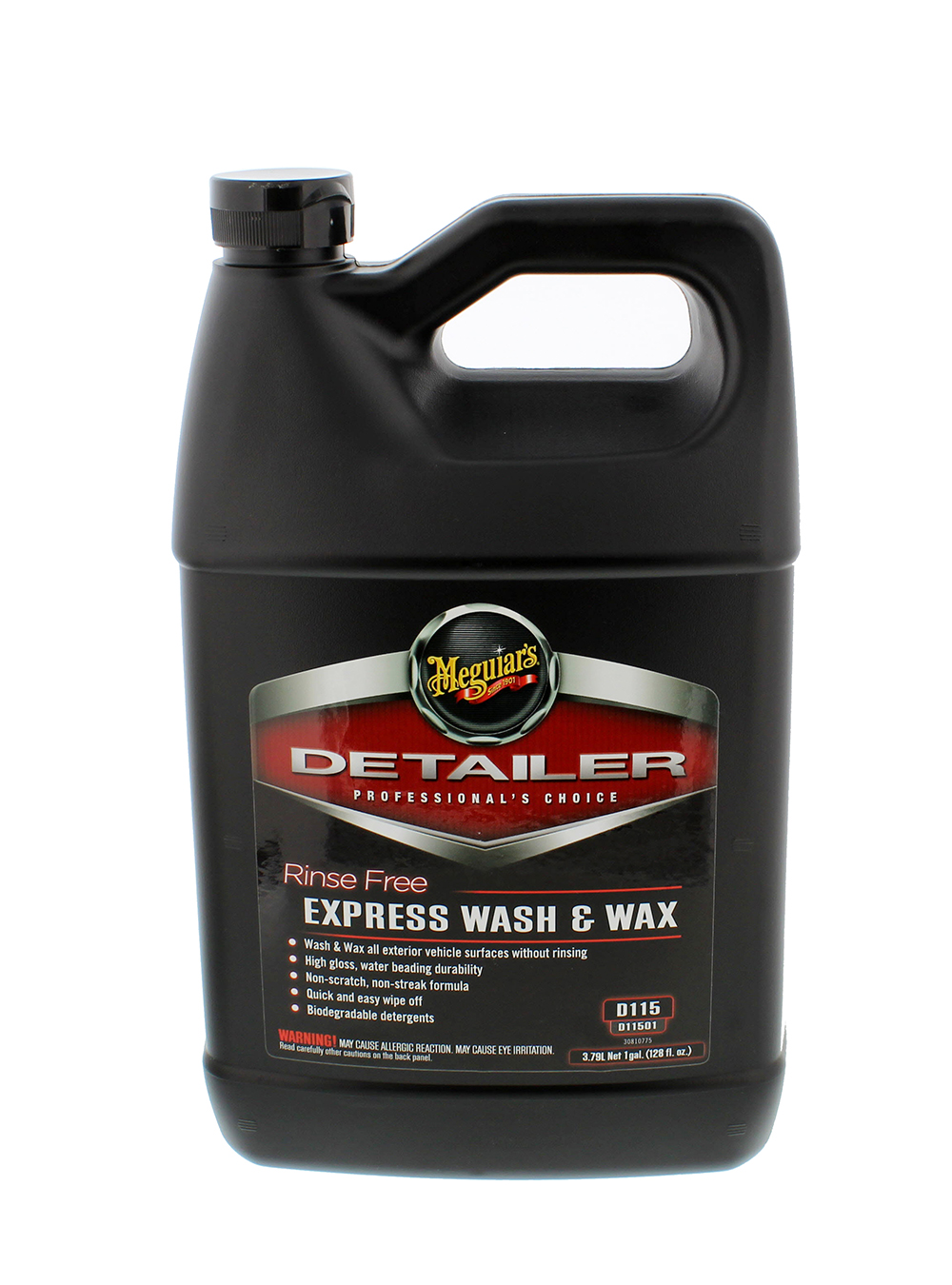 Meguiar's D11501 Detailer Rinse Free Express Wash & Wax, 1 Gallon eBay