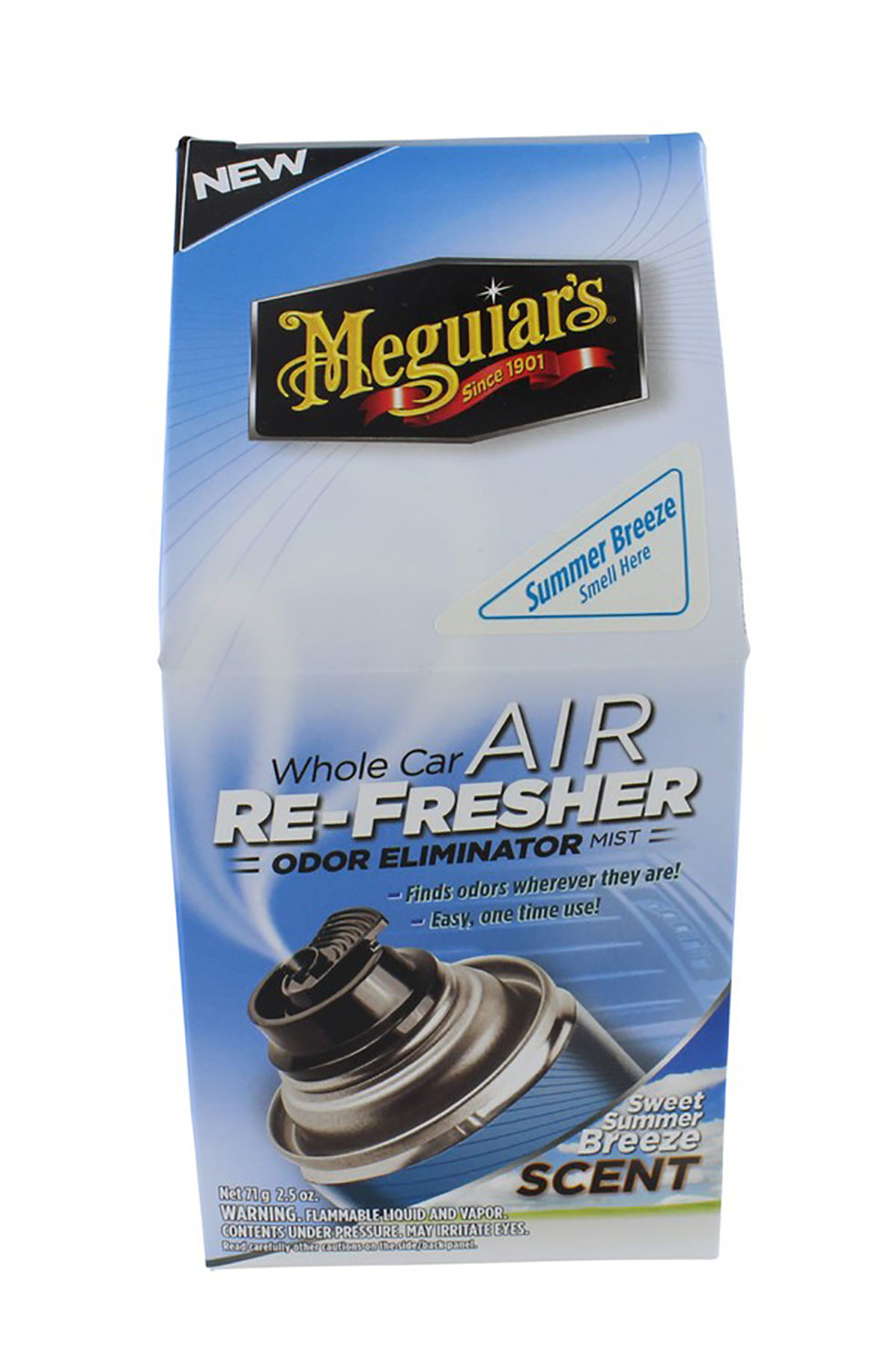 Meguiar's G16602 Air Refresher Odor Eliminator (Sweet Summer Breeze