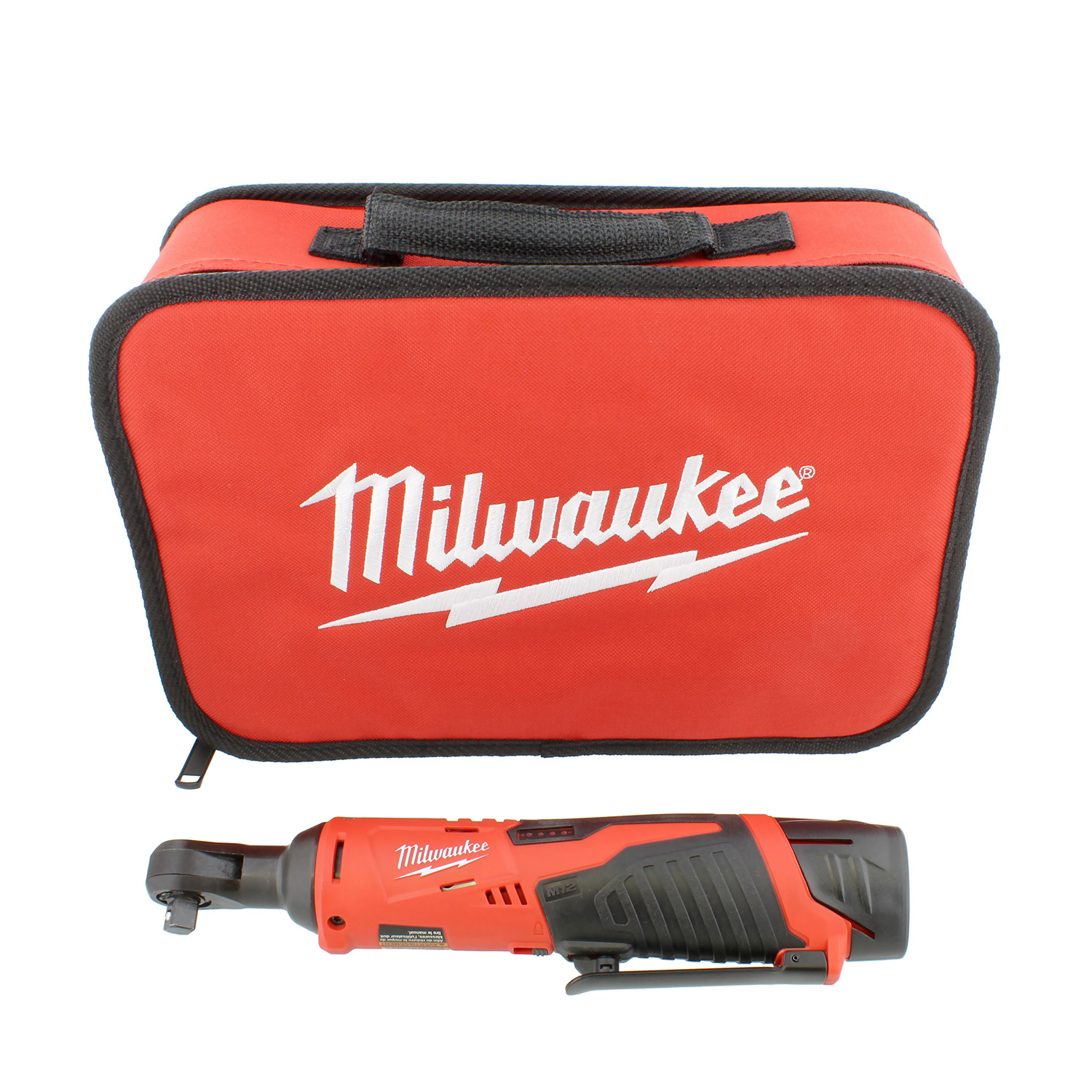 Milwaukee 2457-21 3/8" Inch Cordless M12 Lithium-Ion Ratchet Kit