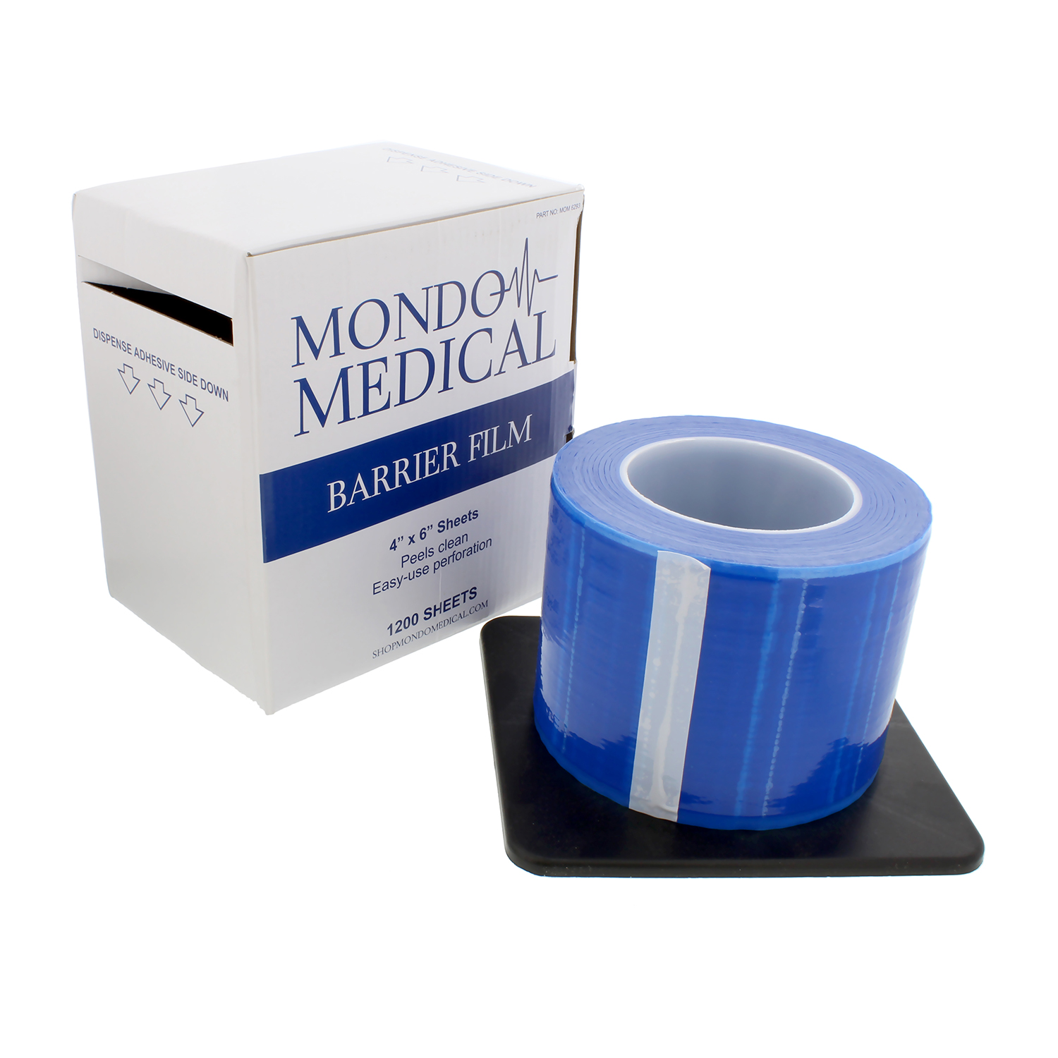 MonMed Medical Barrier Films 1200ct Barrier Film Dispenser 4 x 6 Inch eBay