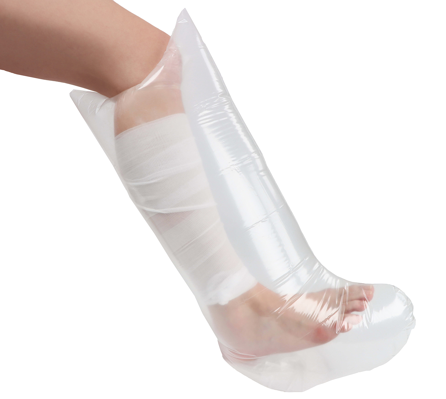 MonMed Cast Shower Cover 2pk Waterproof Cast Cover Leg Shower Boot