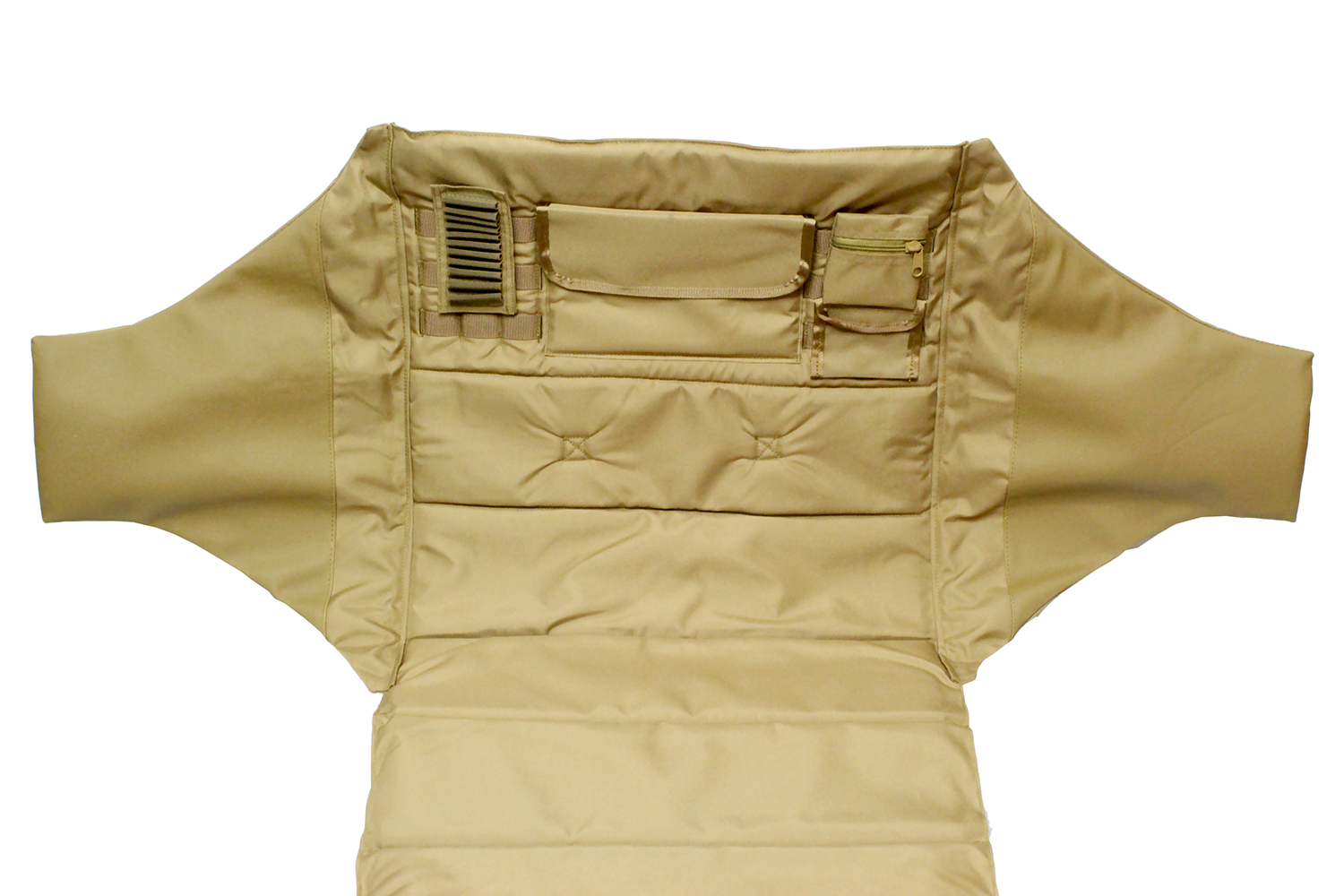 Khaki Shooters Mat Padded Roll Up Mat, 1/2” Inch Pad for Hunting and