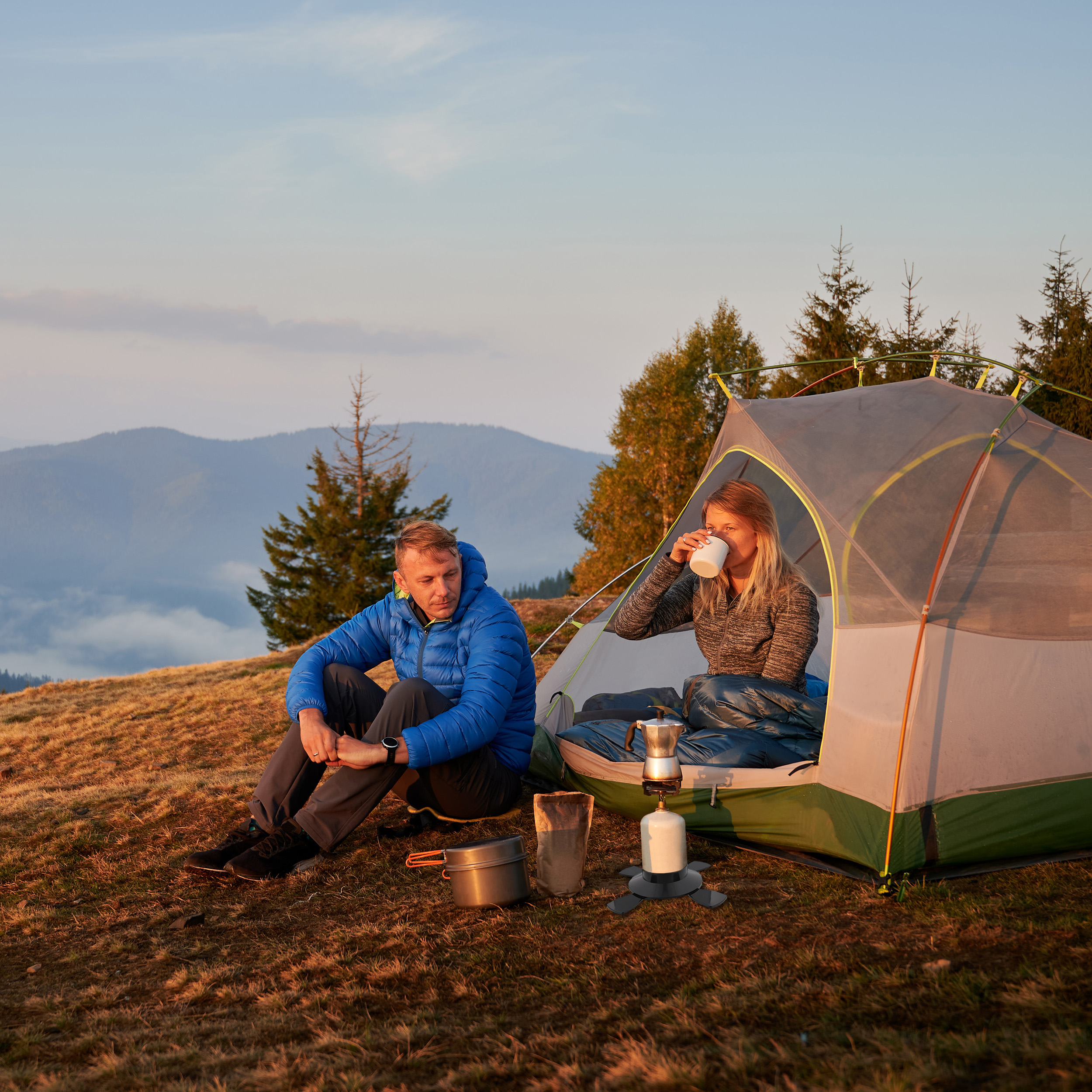 RC Propane Tank Base Stand Spare Propane Tank Holder for 16oz Gas