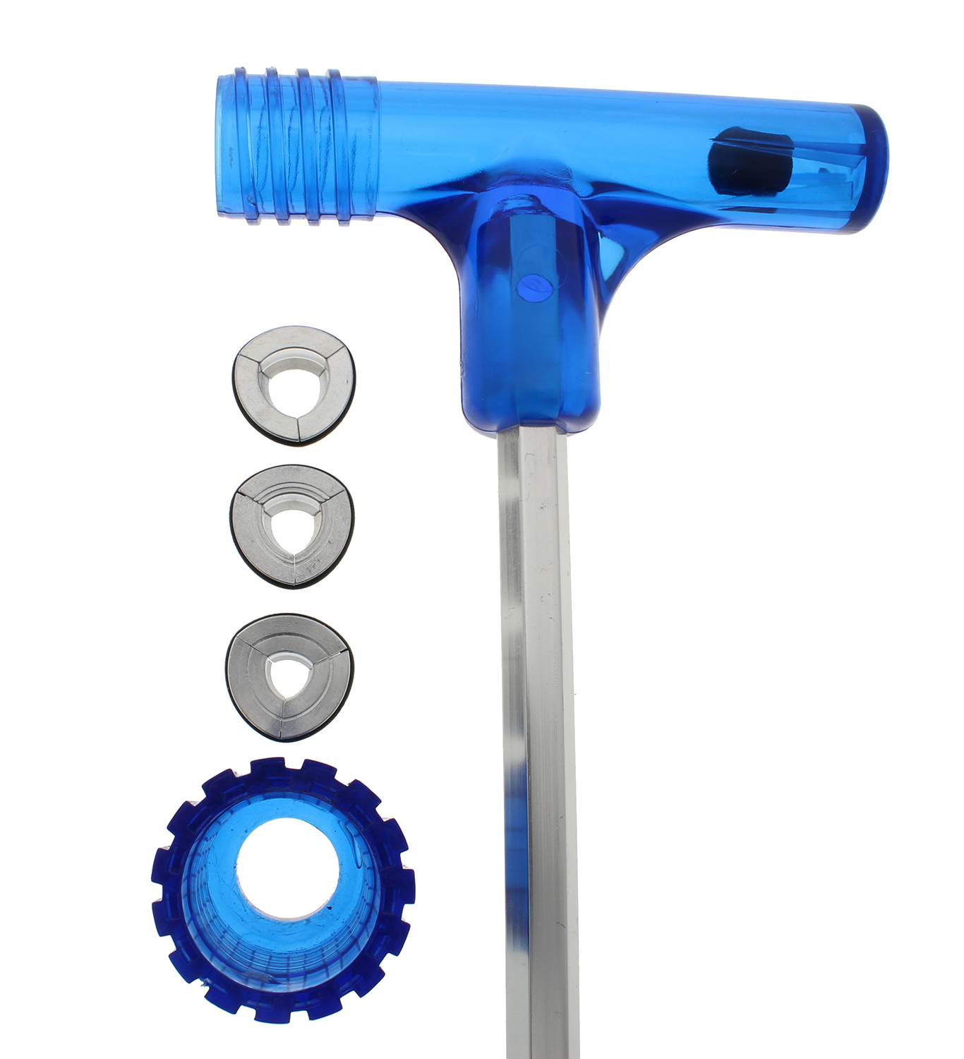 Impact Bullet Puller Hammer Tool with 3 Expandable Collets for .17 to