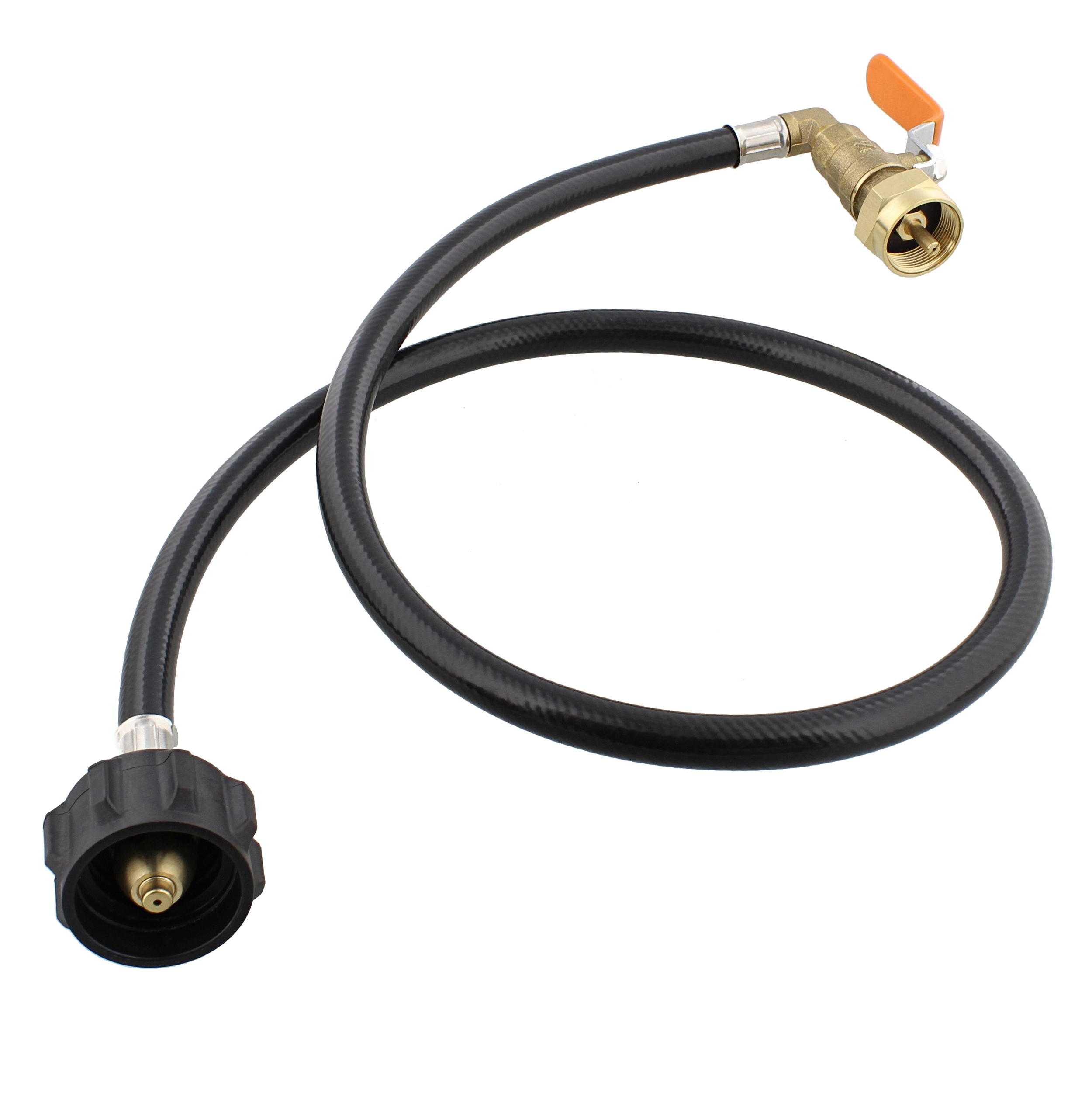 Dumble High Pressure Propane Hose 3ft Rubber Gas Hose with OnOff