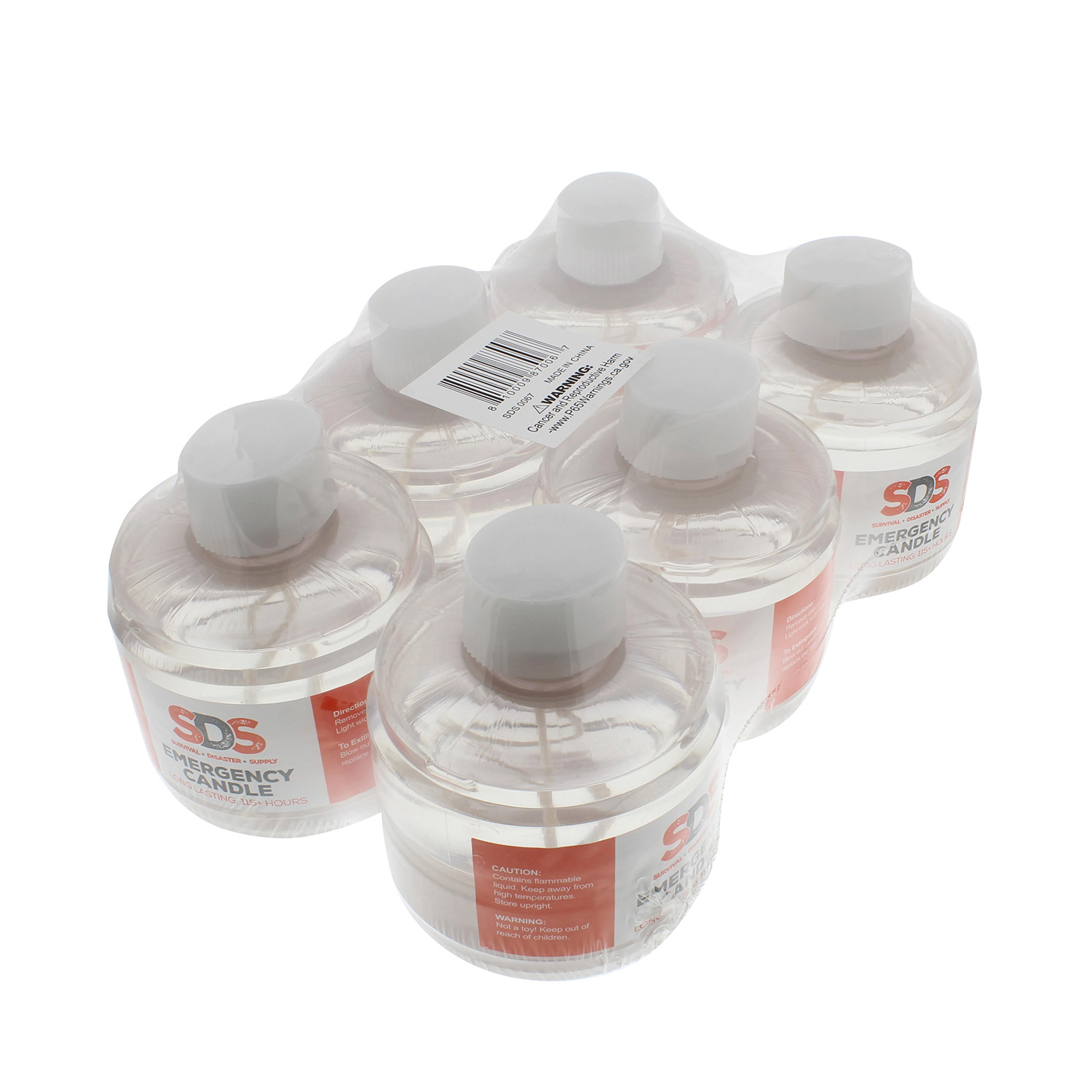 SDS Survival Candles Long Burning Candles for Emergency Candle 115