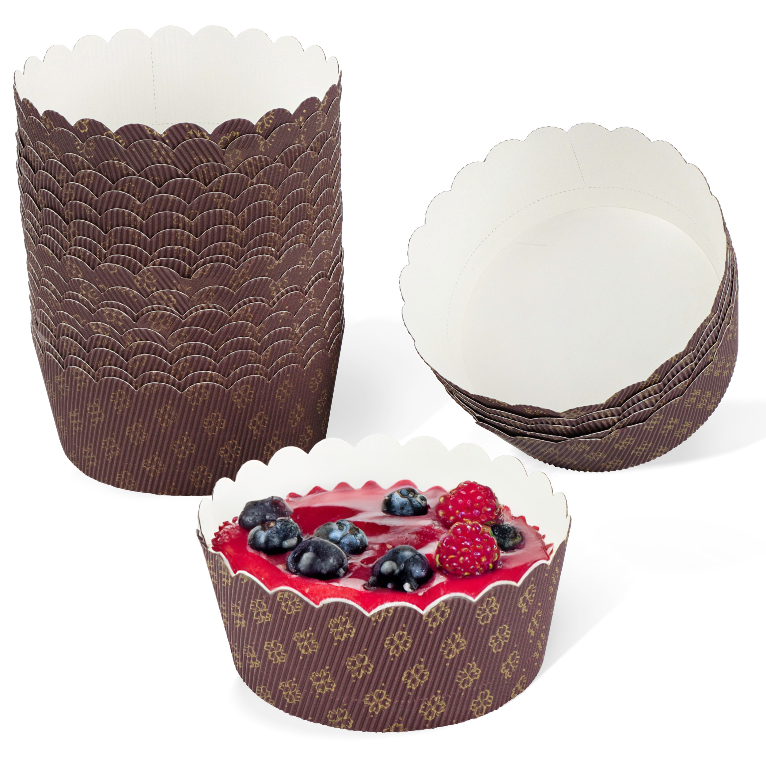 Spec101 Baking Cake Pan 25pc Set x Round Decorative