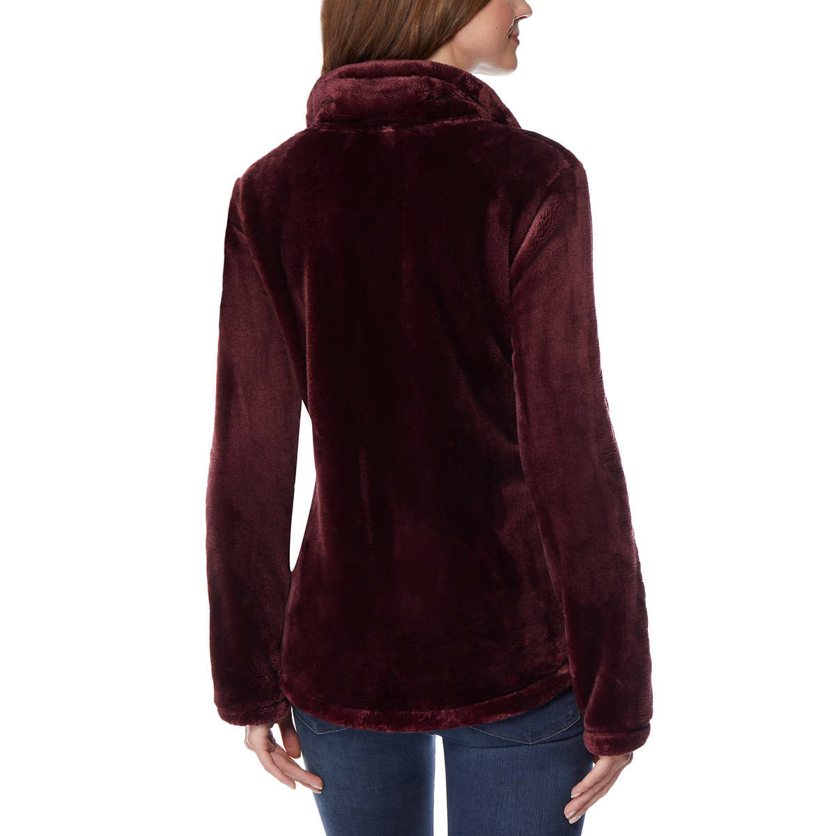 32 Degrees Heat Women Soft & Cozy Plush Velvet Full Zip Jacket eBay