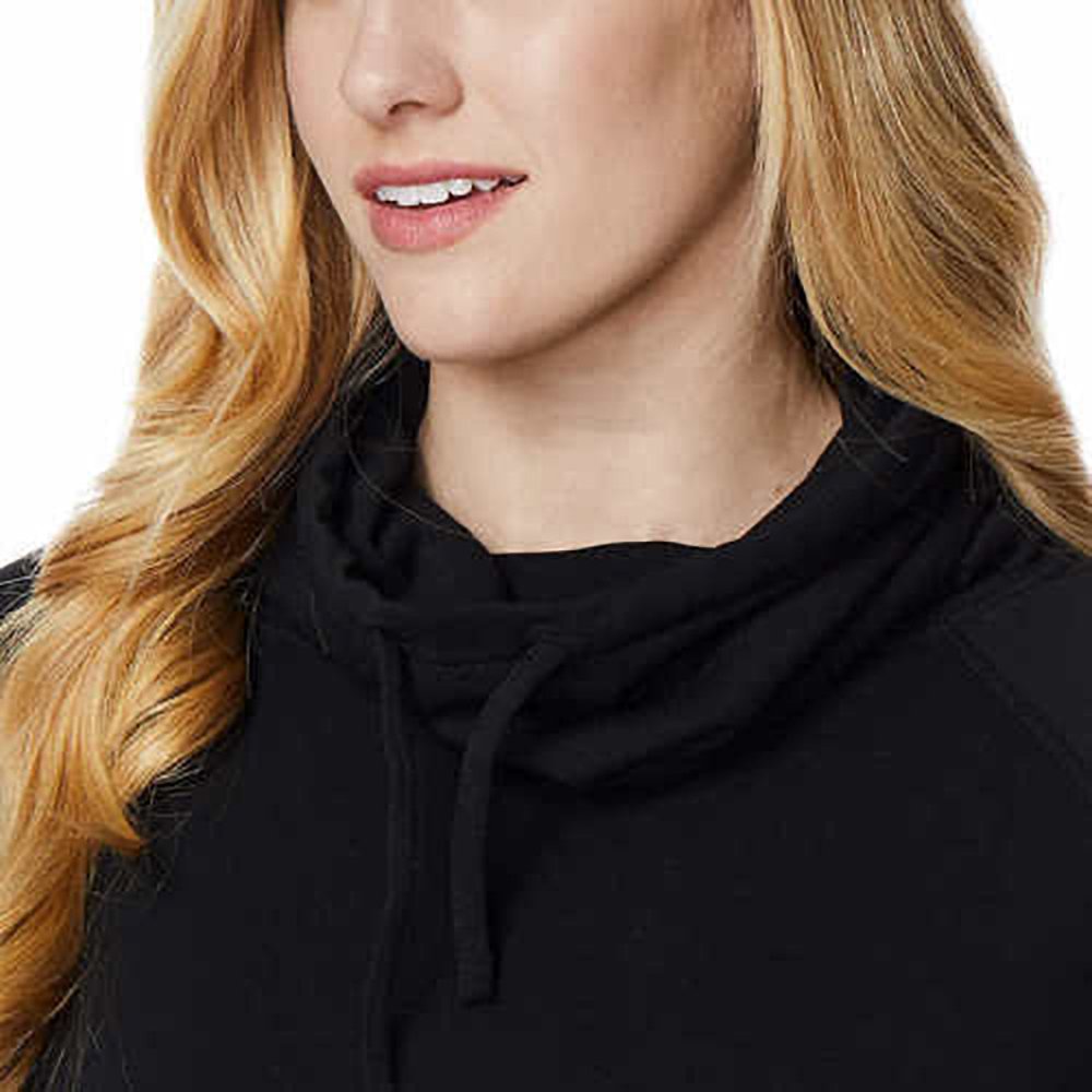 32 Degrees Women's Funnel Neck Drawstring Long Sleeve Pullover | eBay
