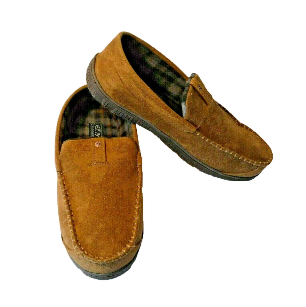signature by levi strauss & co men's venetian moccasin slipper