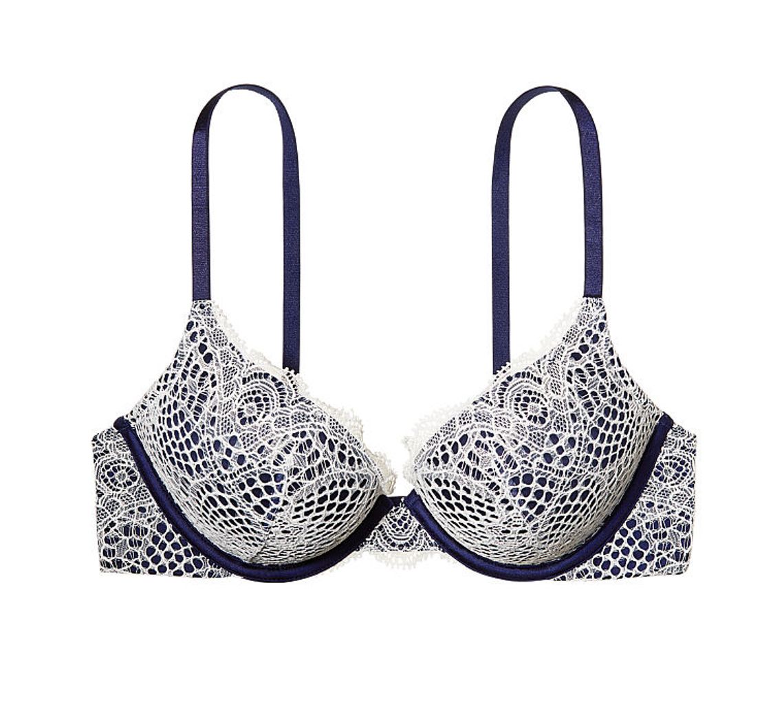 Victoria's Secret Bombshell Miraculous Plunge Pushup Add 2 Cups Bra eBay