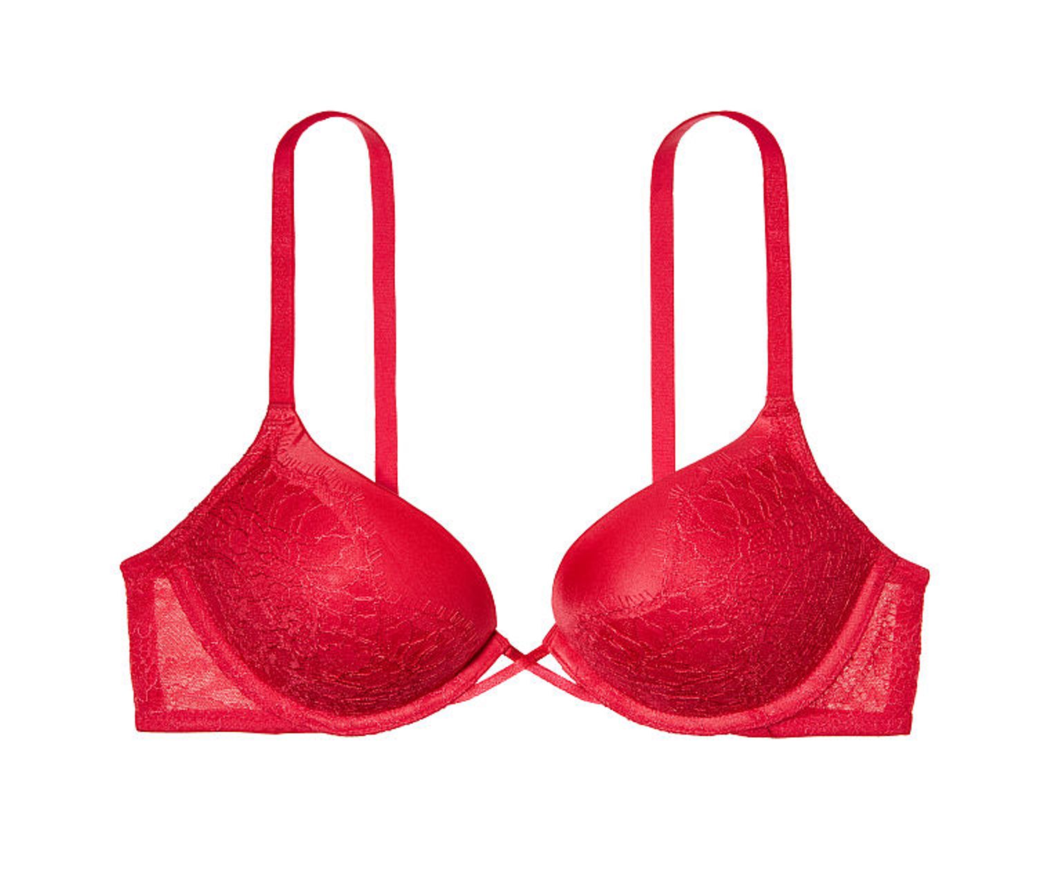 Victoria's Secret Bombshell Miraculous Plunge Pushup Add 2 Cups Bra eBay