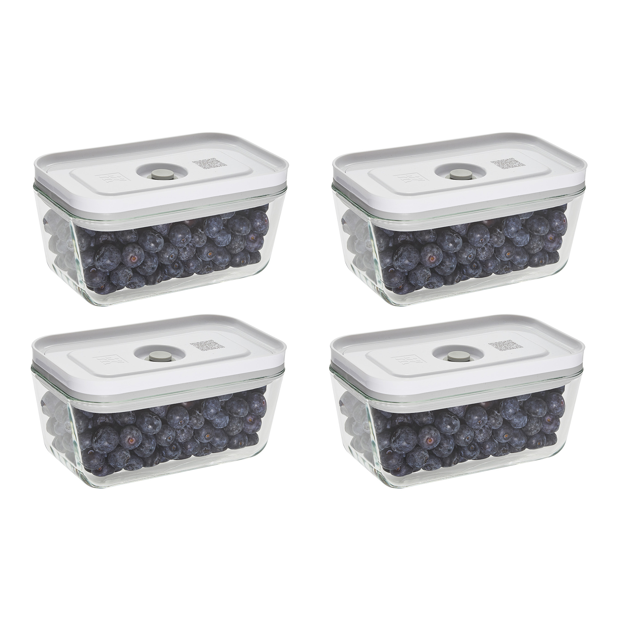 ZWILLING Fresh & Save 4-pc Small Glass Vacuum Sealer Food