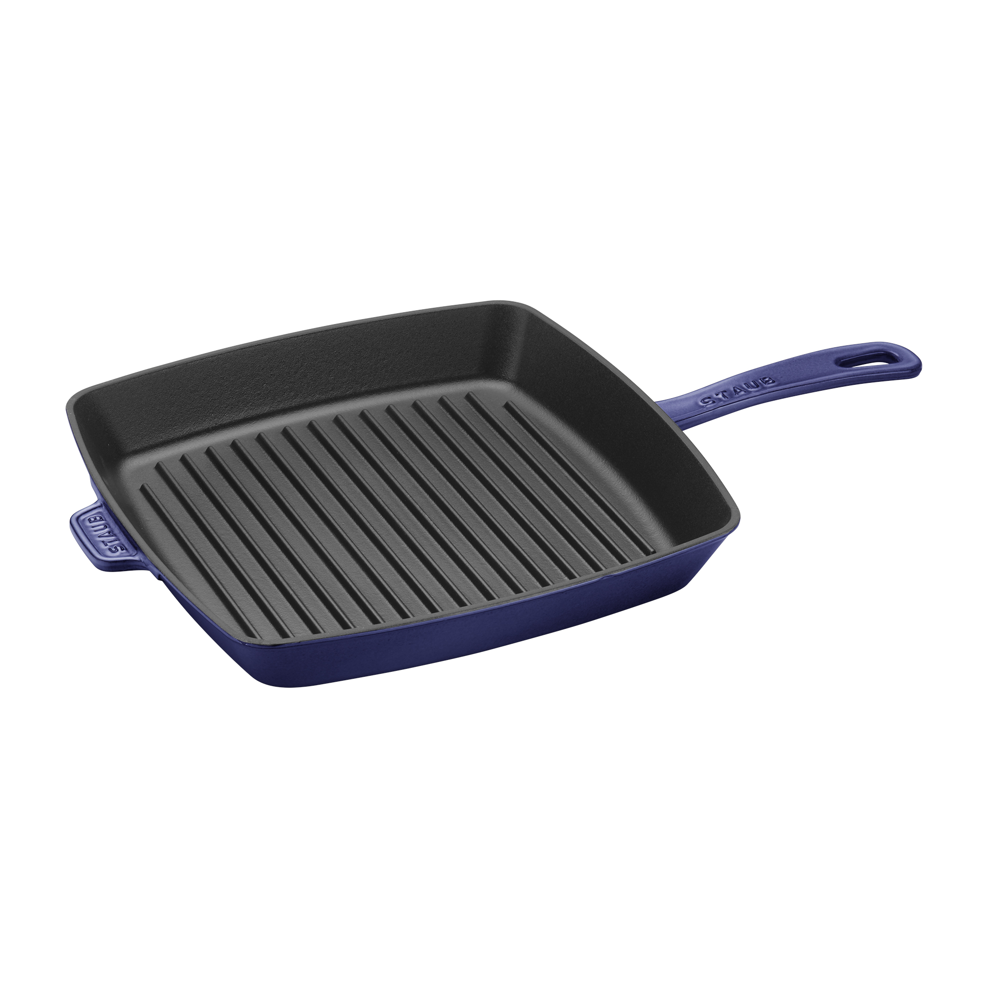 Staub Cast Iron 12inch Square Grill Pan & Press Set eBay