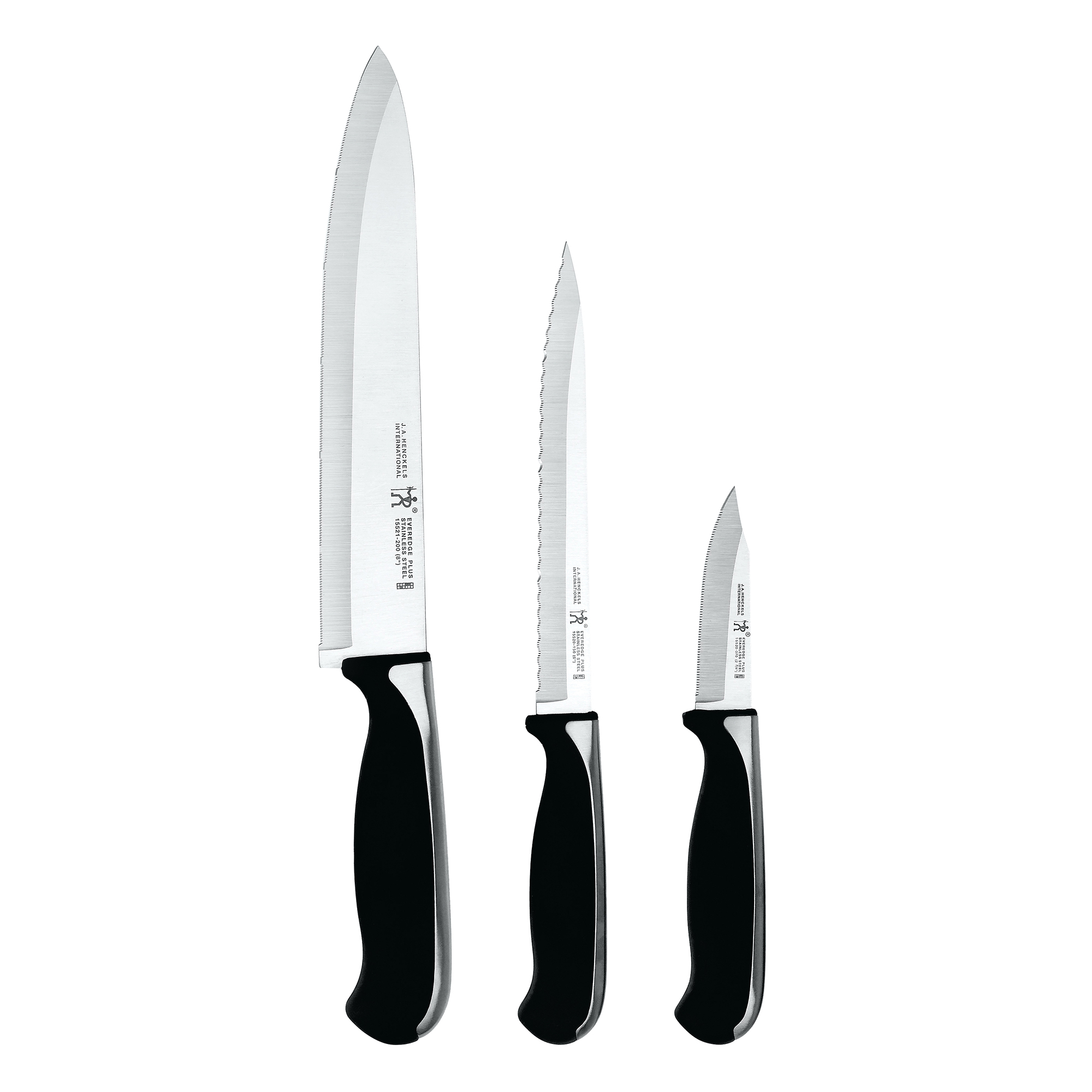 J.A. Henckels International Everedge Plus 3pc Starter Knife Set
