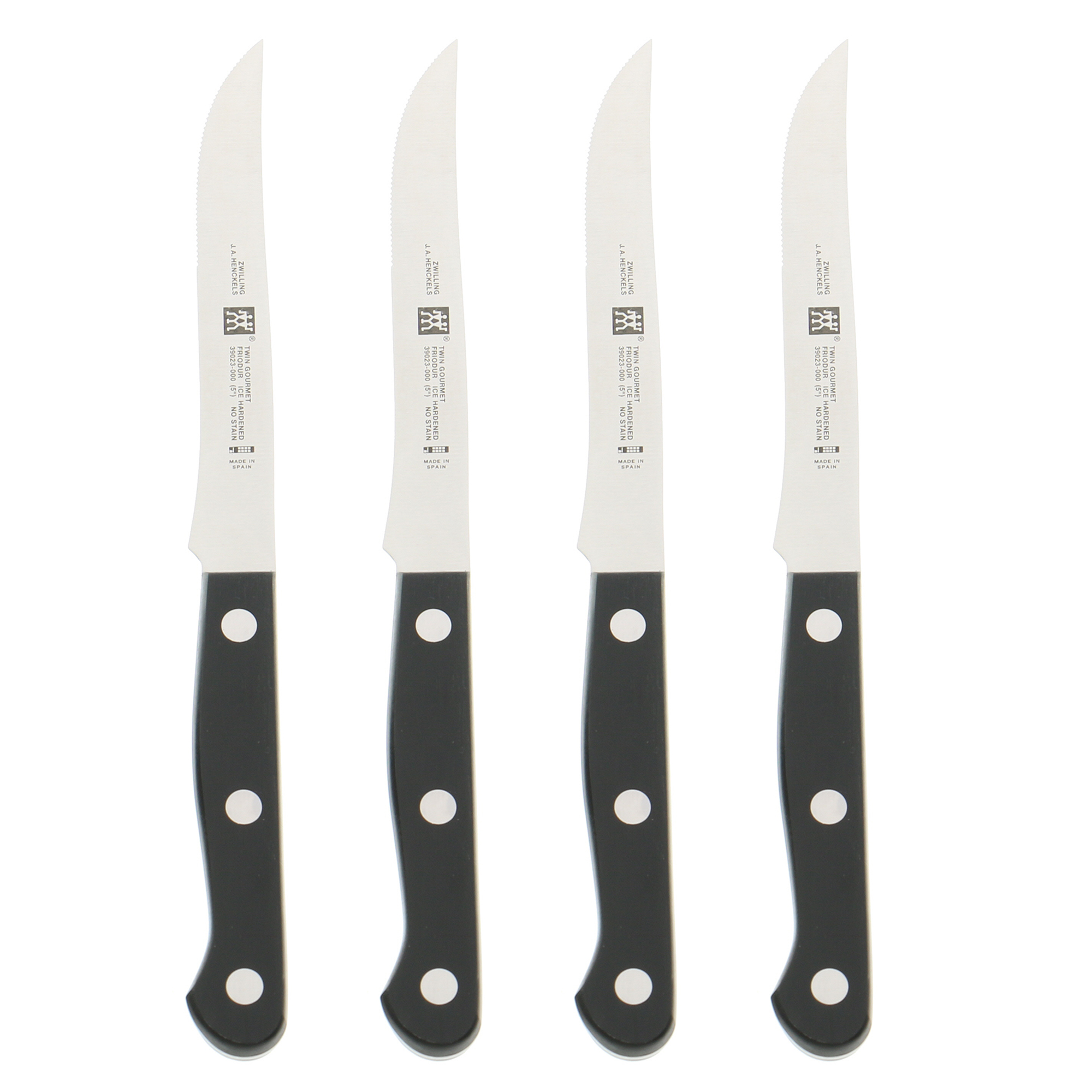 ZWILLING TWIN Gourmet Classic 8pc Steak Knife Set with Wood Case eBay