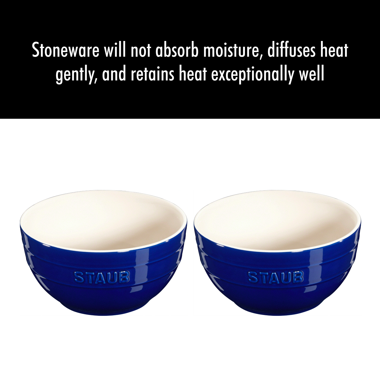 STAUB Ceramic 2-pc Large Universal Bowl Set