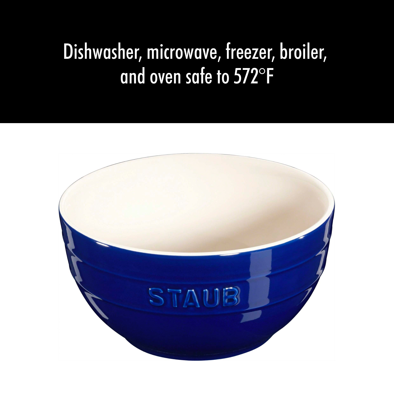 STAUB Ceramic 2-pc Large Universal Bowl Set