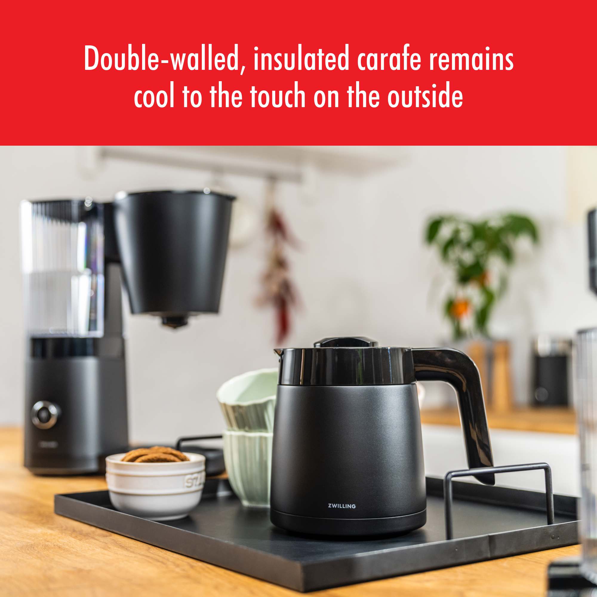 ZWILLING Enfinigy Drip Coffee Maker with Thermo Carafe 10 Cup, Awarded the SCA - Picture 13 of 20