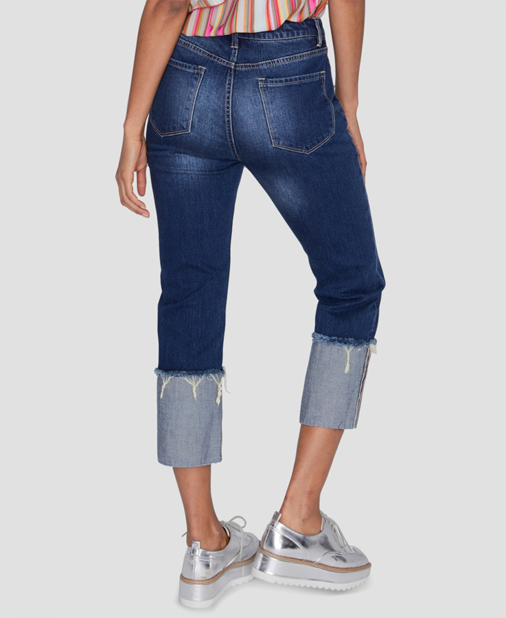 cuffed jeans womens