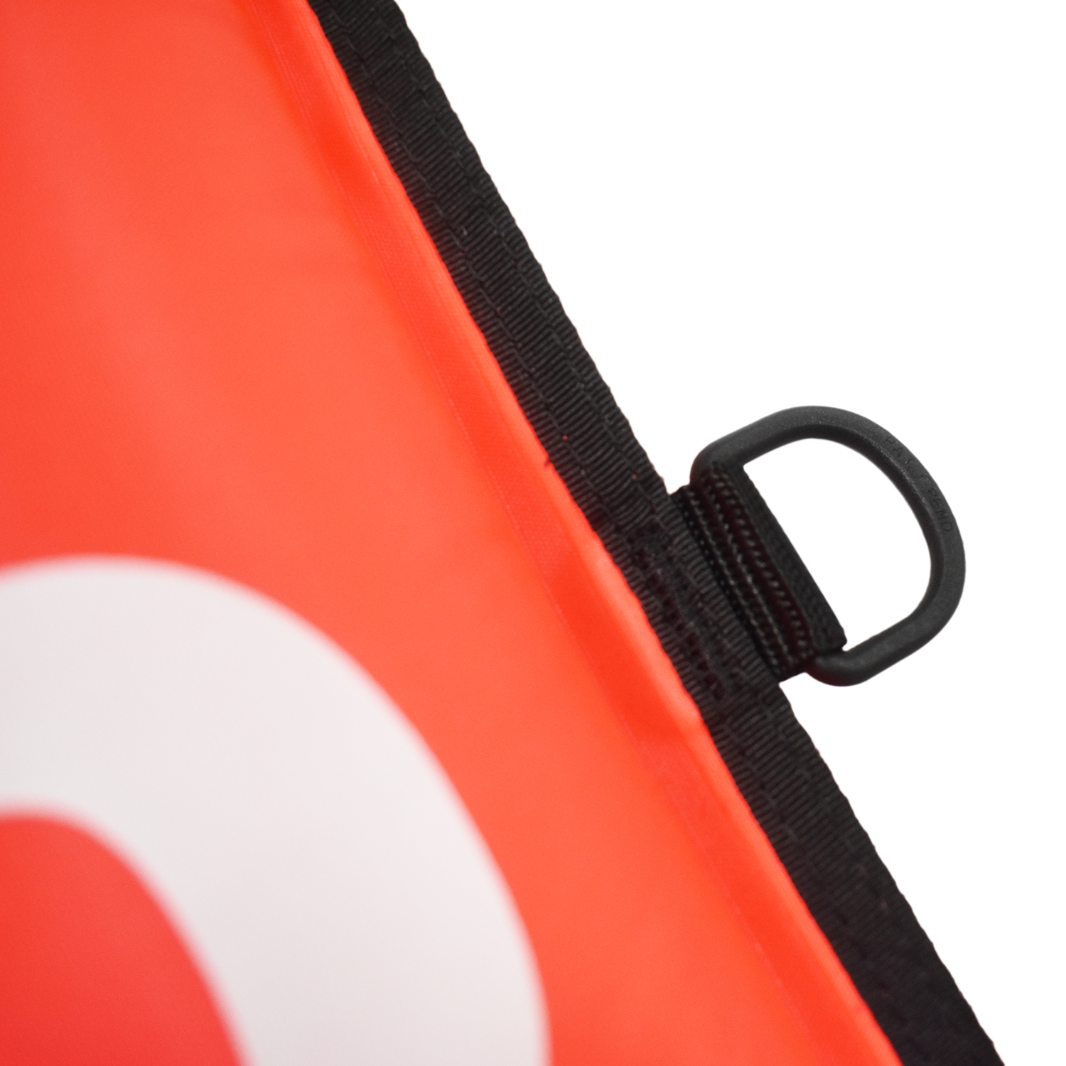 Scuba Diving 4.5ft Open Bottom Surface Marker with Lead Weight & Whistle - Picture 9 of 15
