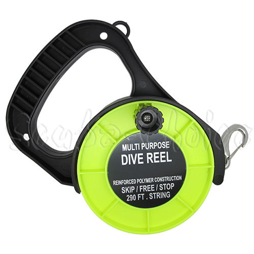 Scuba Choice Diving Multi Purpose Dive Reel 290ft w/ Stop Switch - Picture 7 of 8