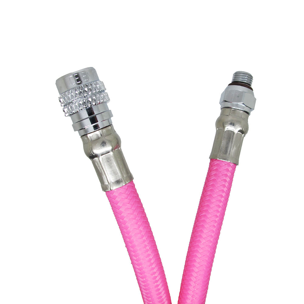 Manguera trenzada de nailon de baja presión color 27" Scuba Choice para BCD estándar - Imagen 9 de 10