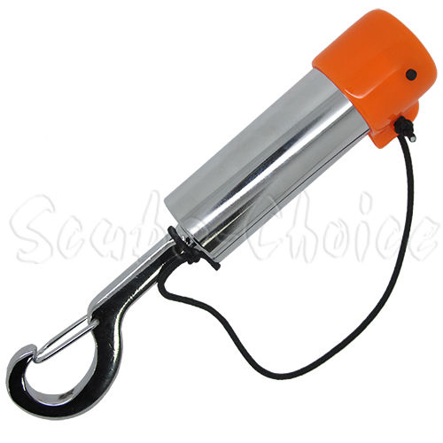 Scuba Choice Scuba Diving Safety Tank Rattle Stick Signal Bell with Clip - Picture 3 of 3