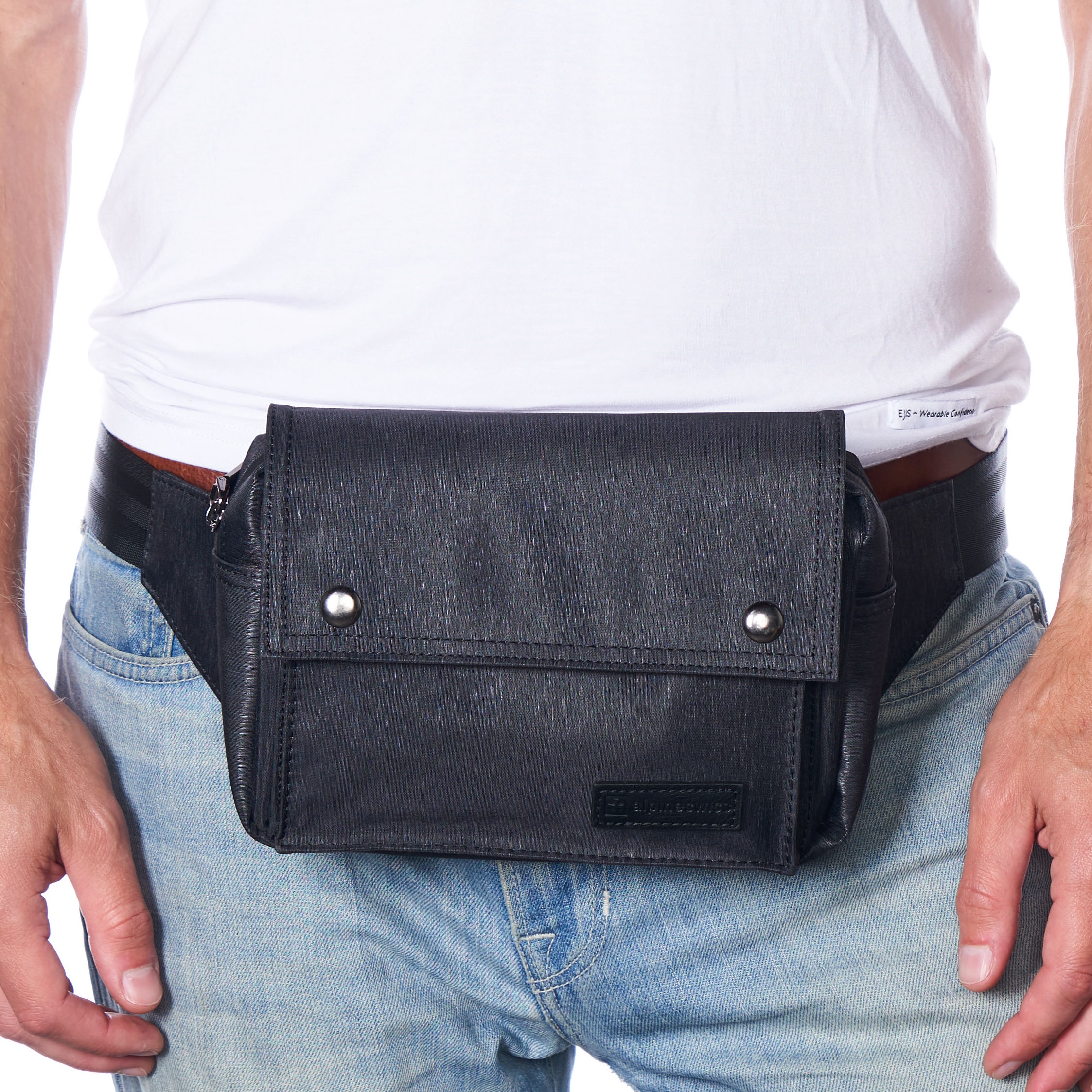 Alpine Swiss Fanny Pack Waist Bag Adjustable Belt Strap Crossbody Sling Bum Bag
